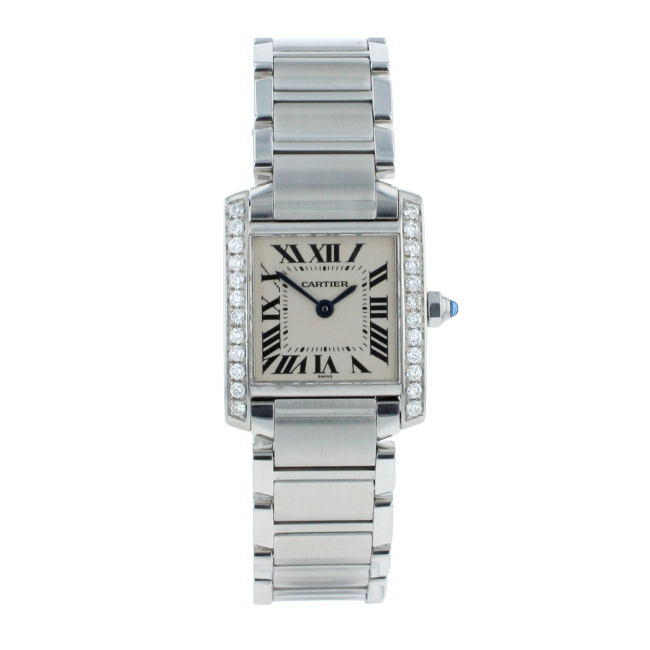 Cartier Custom Tank Pre Owned Watch Ref 2300