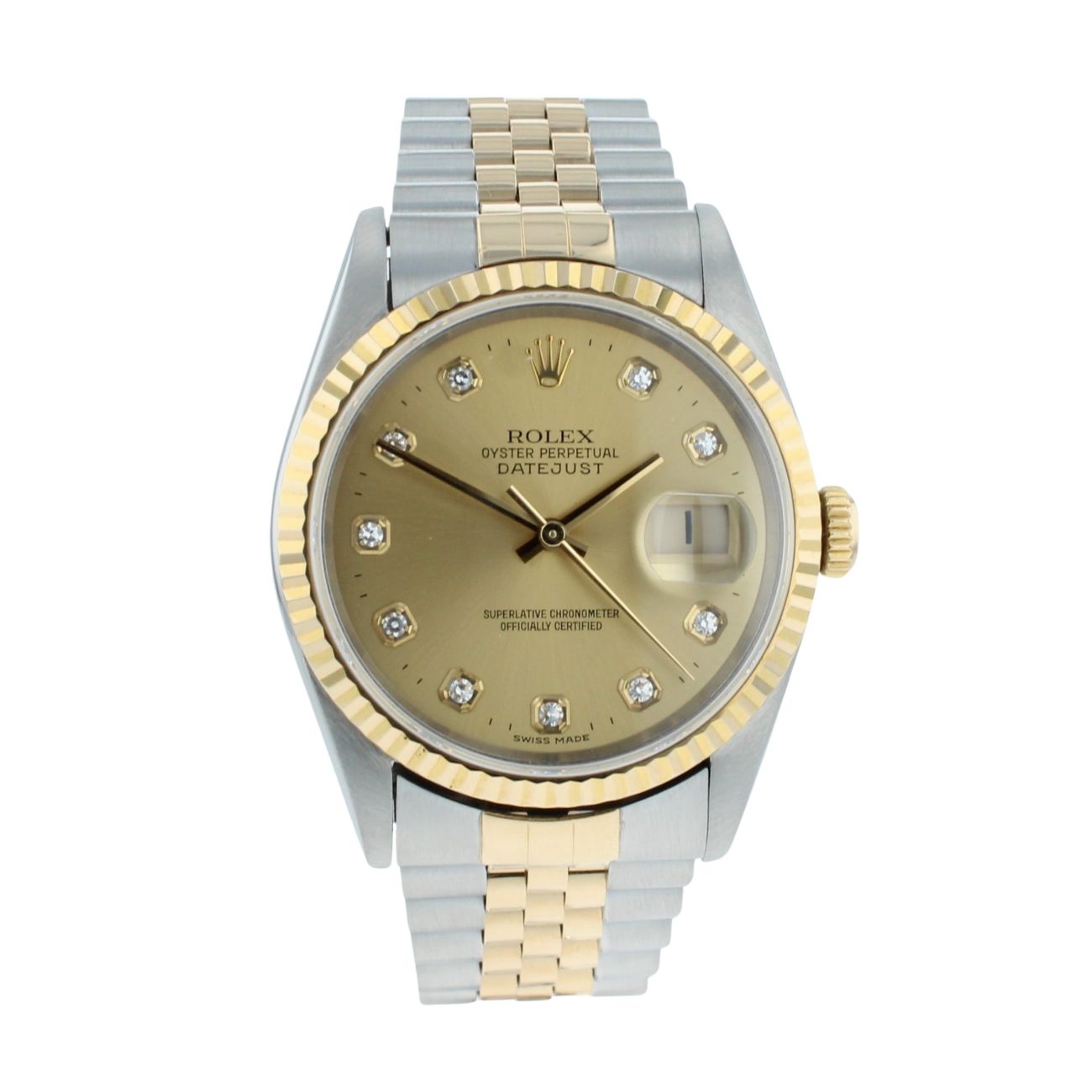 Rolex Datejust Pre Owned Watch Ref 16233