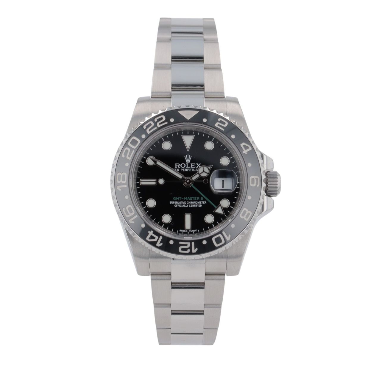 Rolex GMT Master II Pre Owned Watch Ref 116710LN