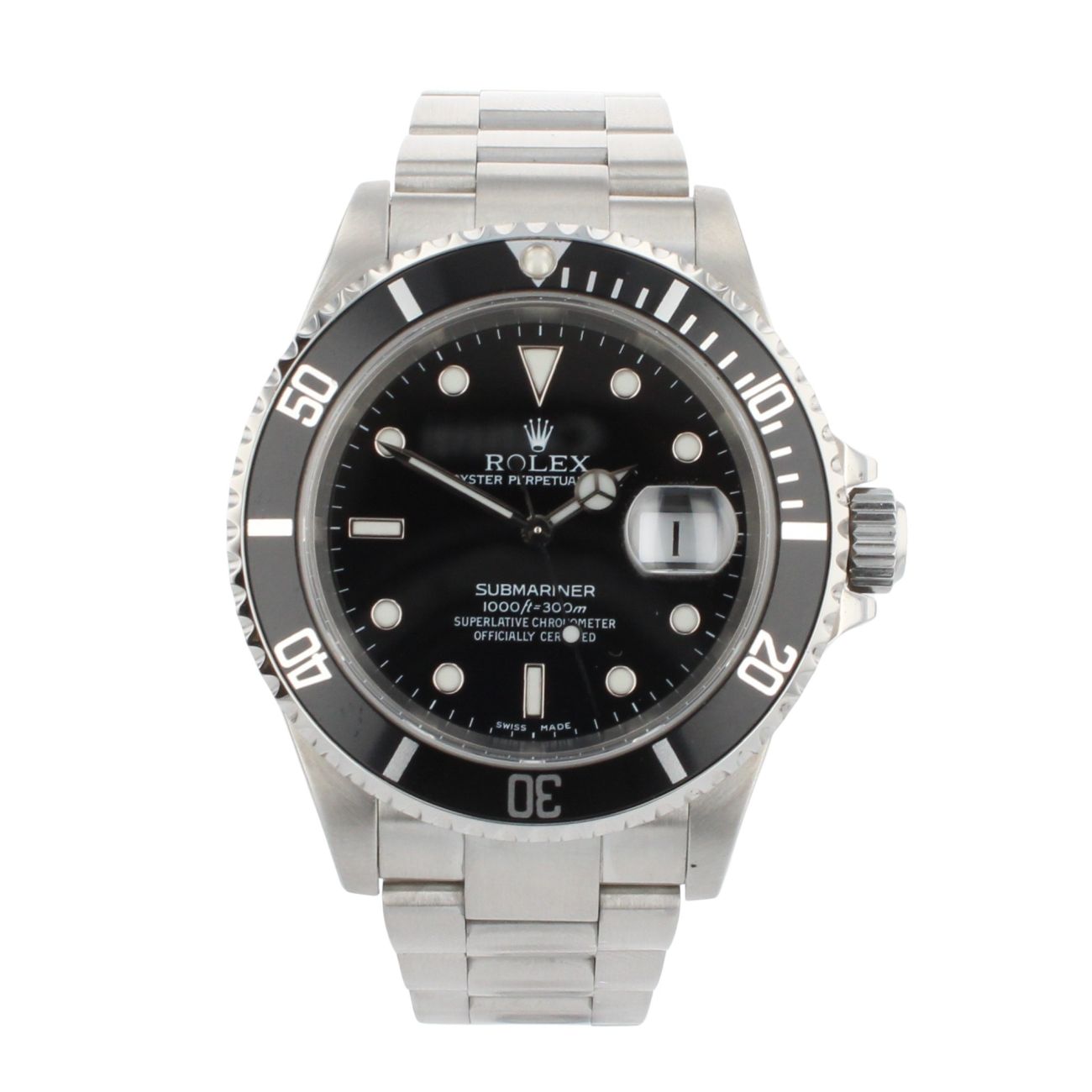 Rolex Submariner Pre Owned Watch Ref 16610