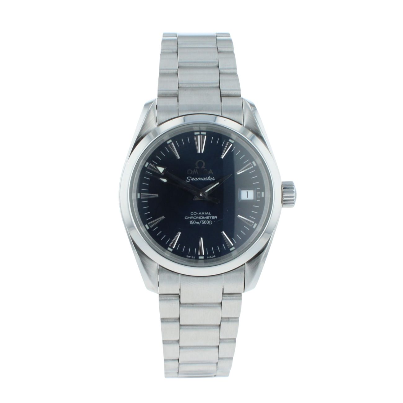 Omega Seamaster Aqua Terra Pre Owned Watch Ref 2504800