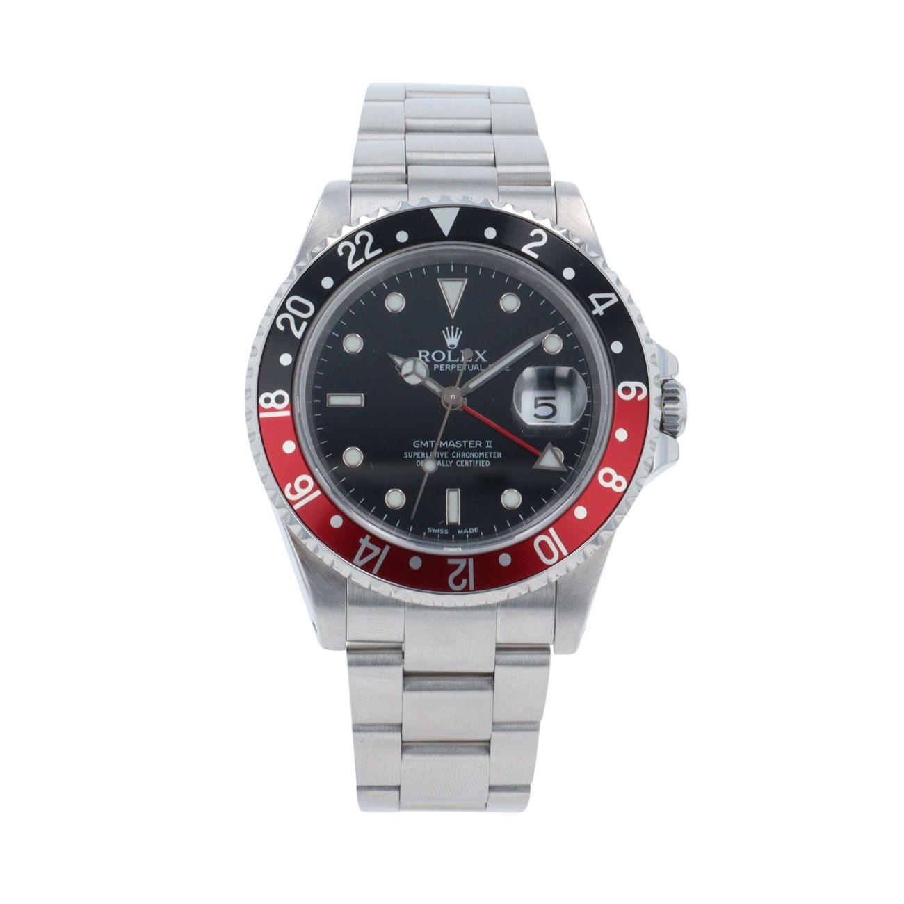 Rolex GMT Master II 'Coke' Pre Owned Watch Ref 16710