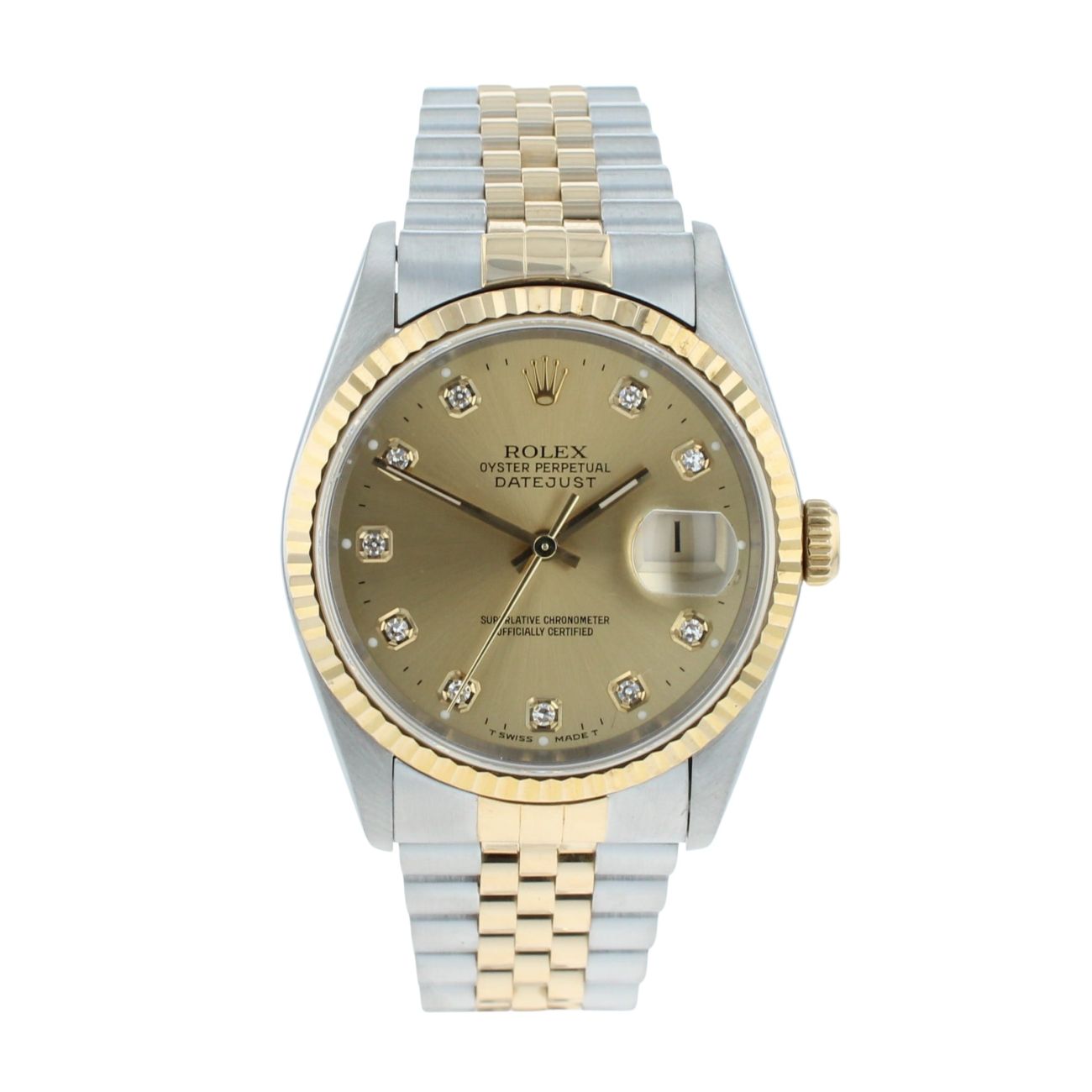 Rolex Datejust Pre Owned Watch Ref 16233