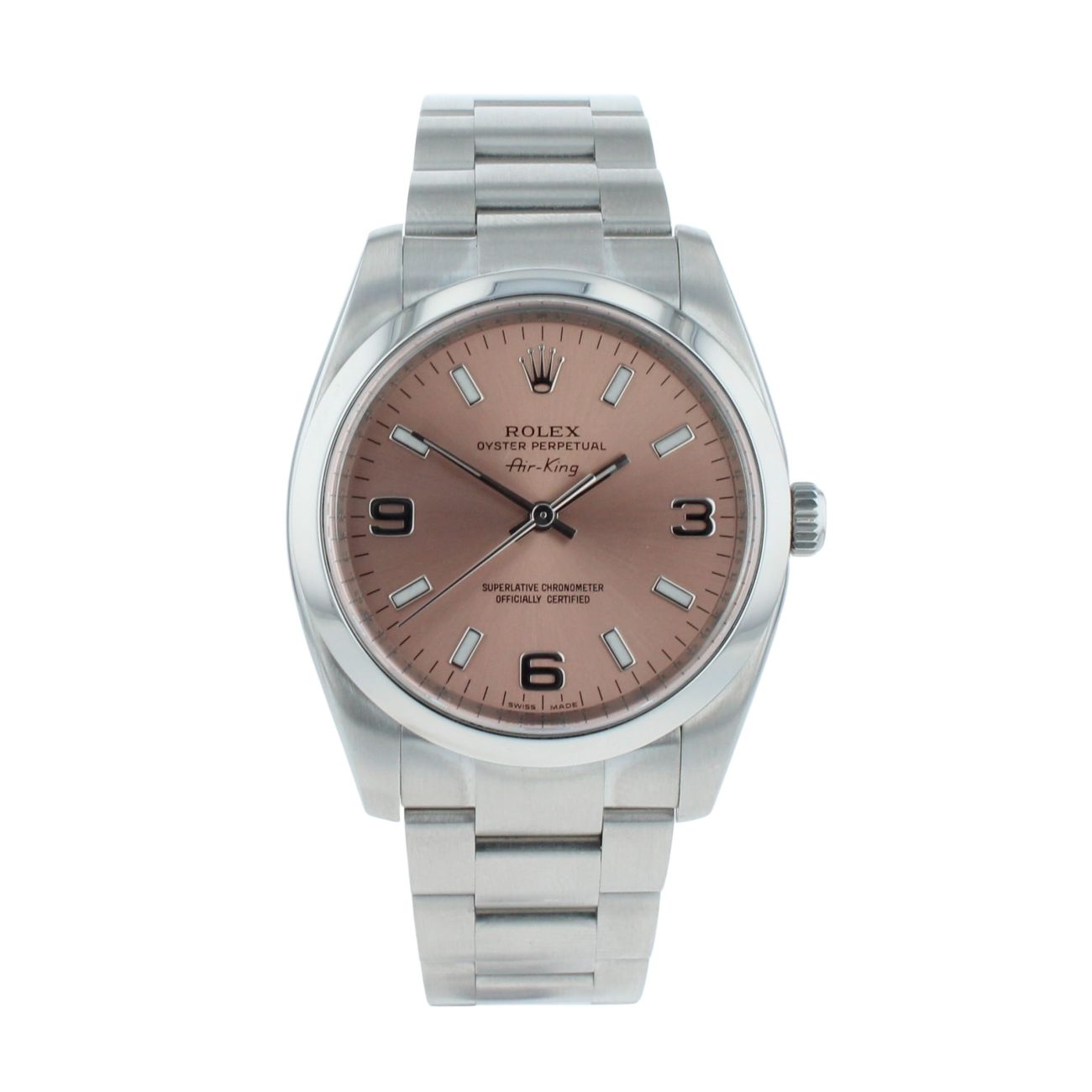 Rolex Air-King Pre Owned Watch Ref 114200