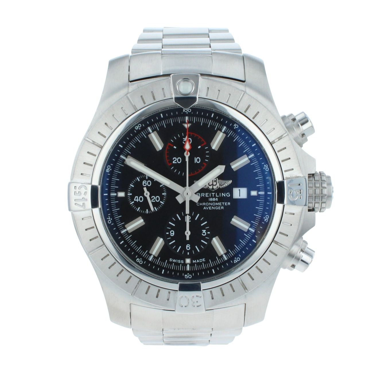 Breitling Super Avenger Pre Owned Watch Ref A13375