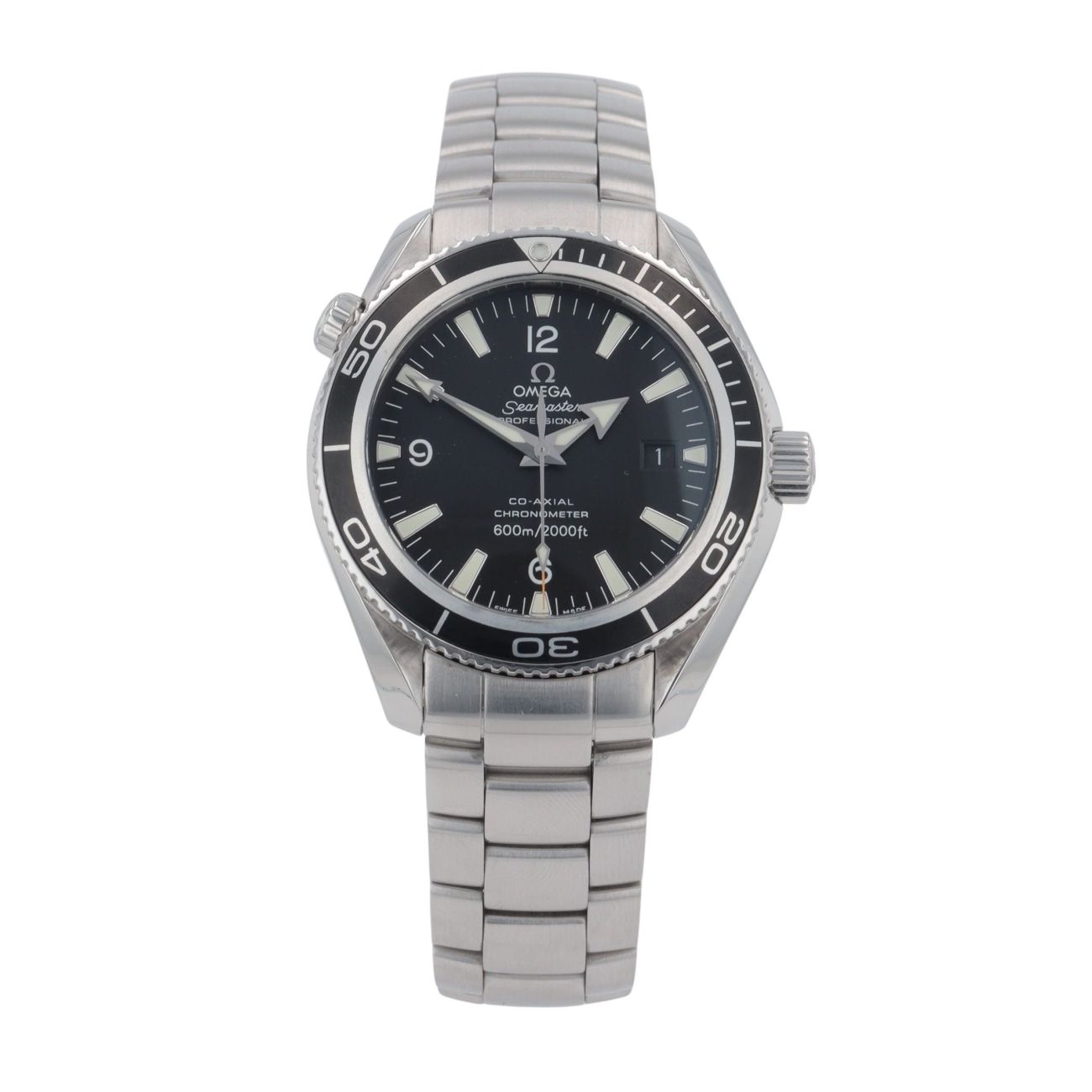 Omega Seamaster Planet Ocean Pre Owned Watch Ref 22015000