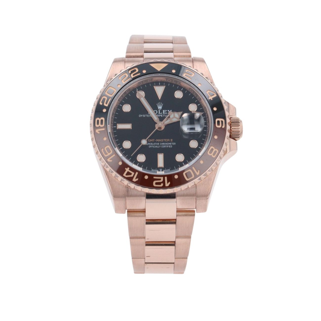 Rolex GMT Master II 'Root Beer' Pre Owned Watch Ref 126715CHNR