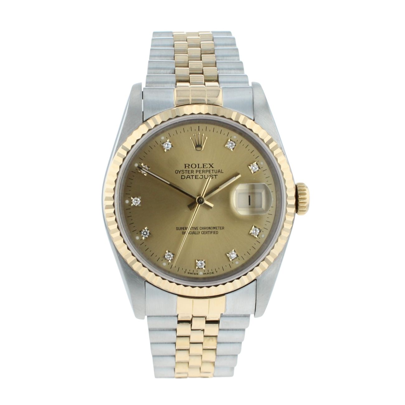 Rolex Datejust Pre Owned Watch Ref 16233