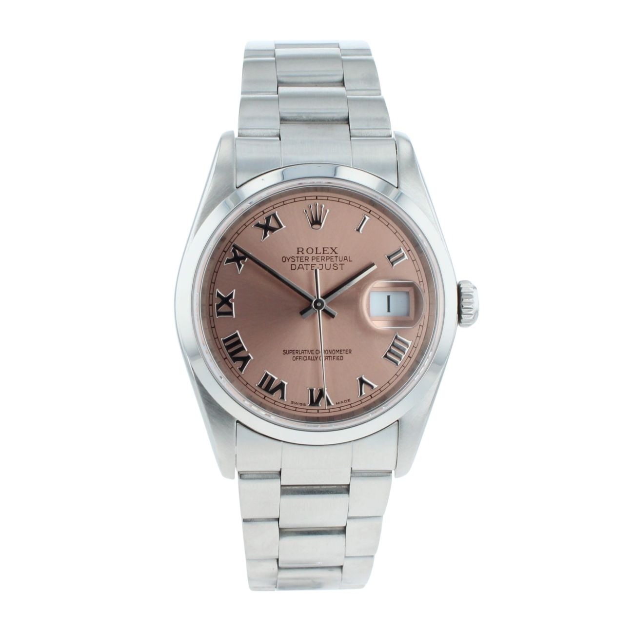 Rolex Datejust Pre Owned Watch Ref 16200