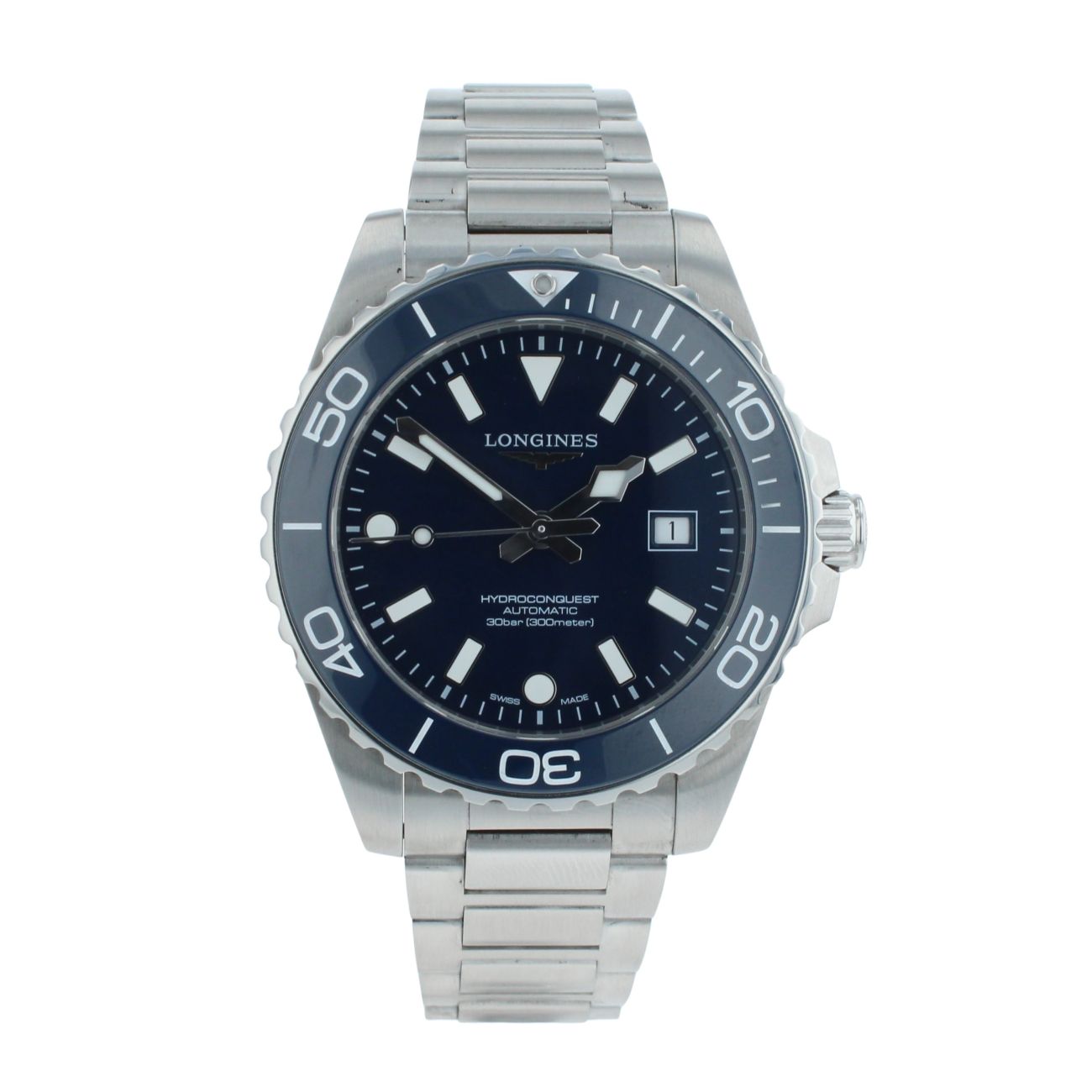 Longines Hydro Conquest Pre Owned Watch Ref L3.788.4