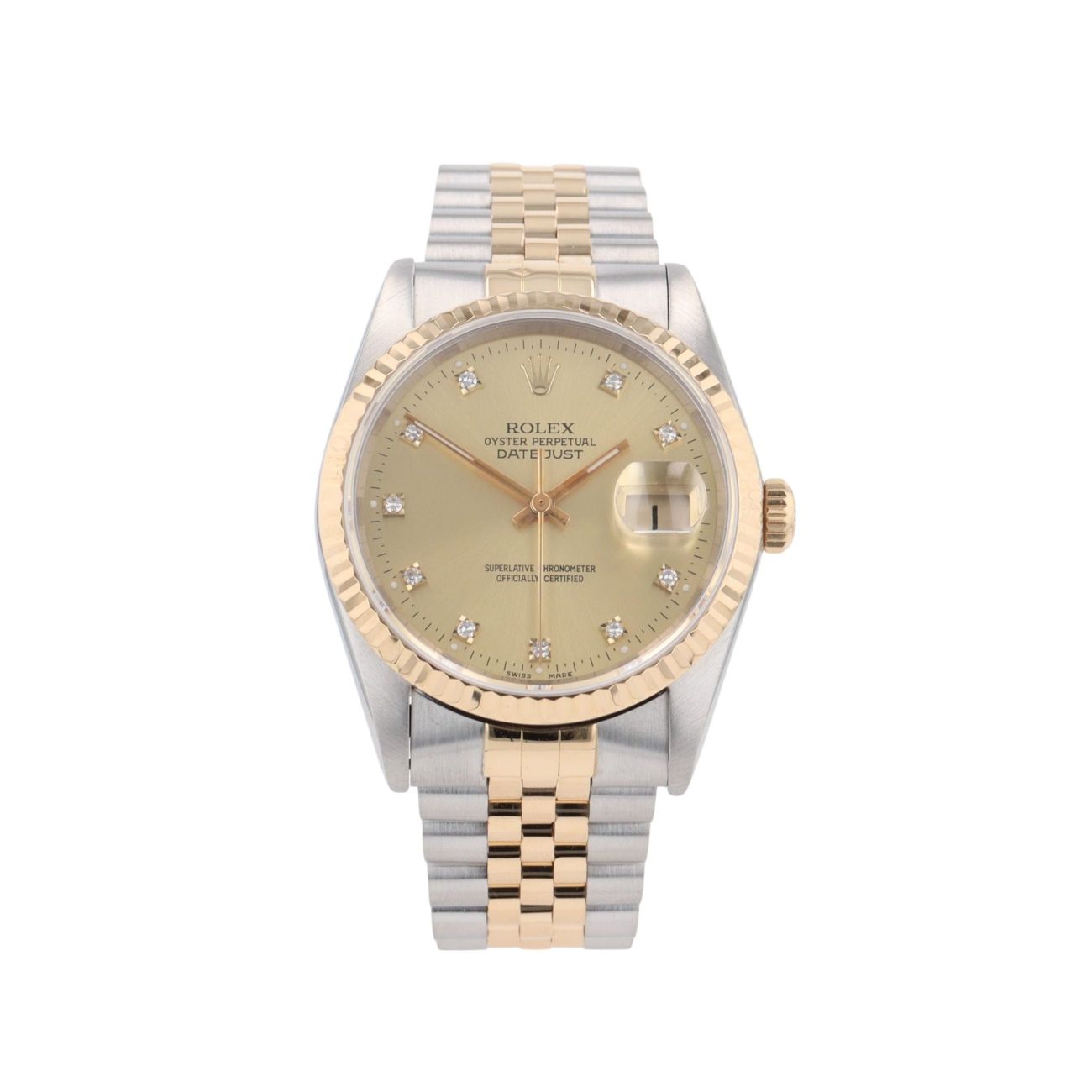 Rolex Datejust Pre Owned Watch Ref 16233