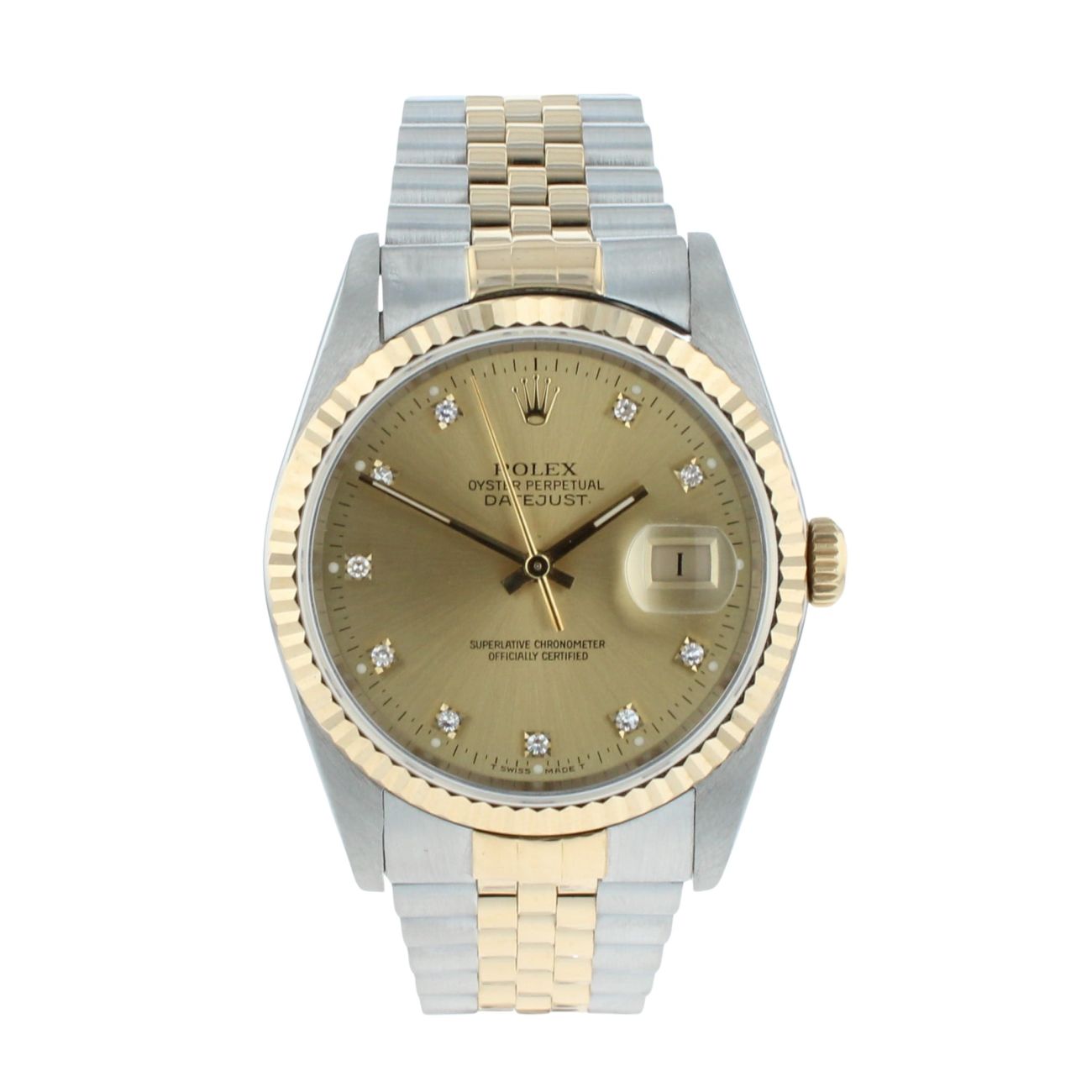 Rolex Datejust Pre Owned Watch Ref 16233
