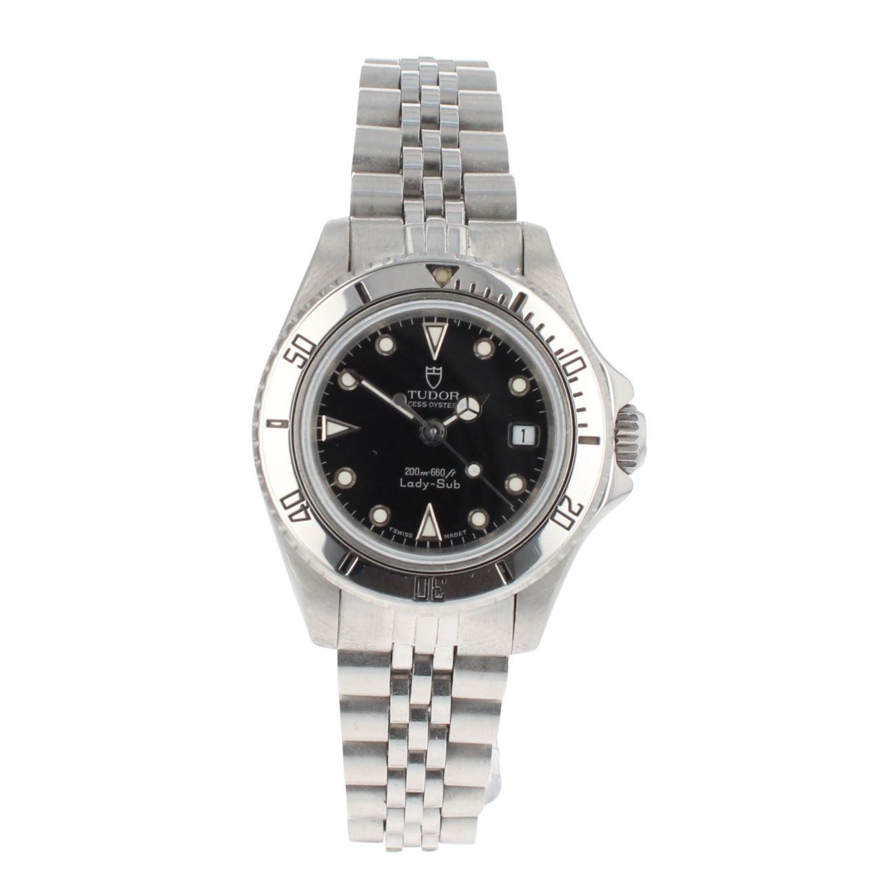 Tudor Lady-Sub Pre Owned Watch Ref 96090