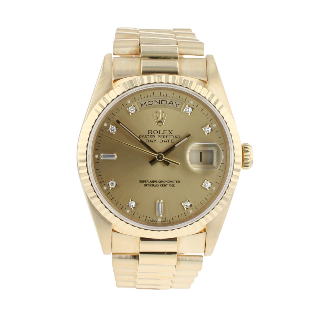 Rolex Day-Date Pre Owned Watch Ref 18238