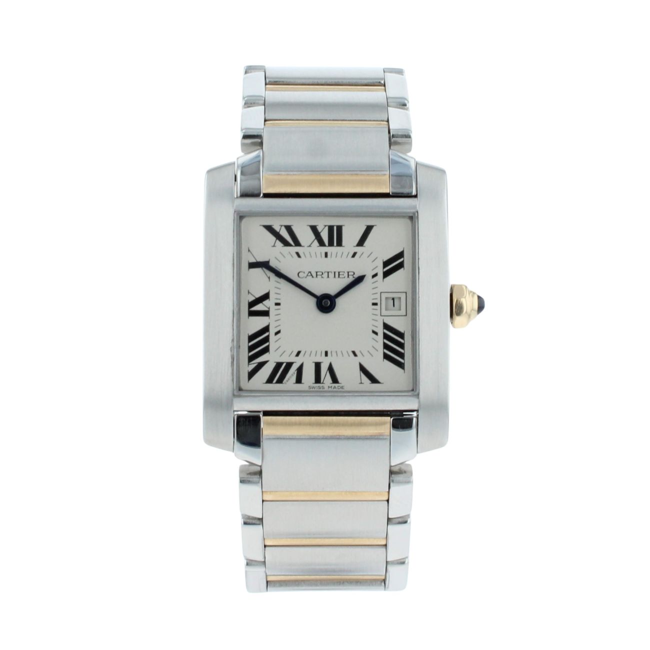 Cartier Tank Francaise Pre Owned Watch Ref 2465