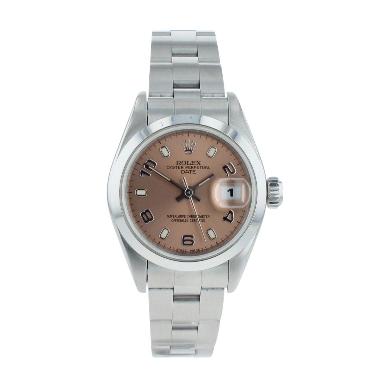 Rolex Oyster Perpetual Date Pre Owned Watch Ref 69160