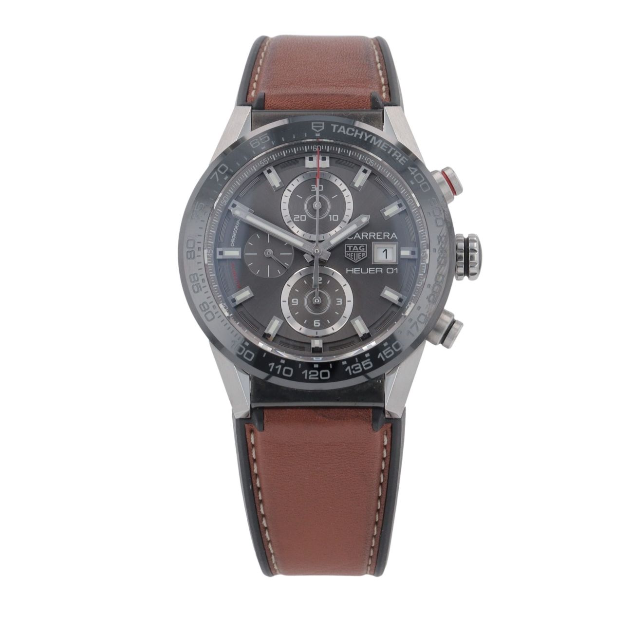 Tag Heuer Carrera Pre Owned Watch Ref CAR201W