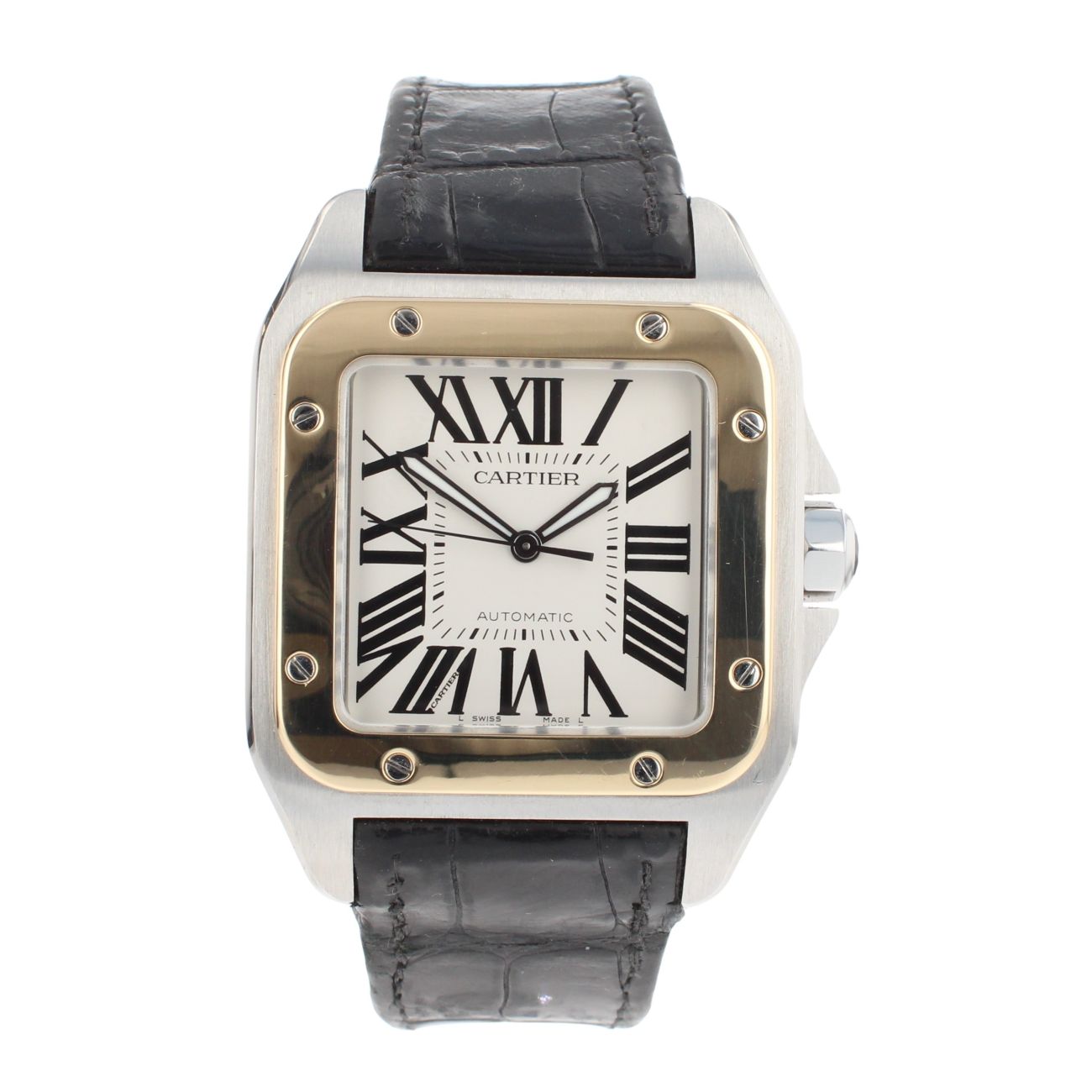 Cartier Santos 100 Pre Owned Watch Ref 3774