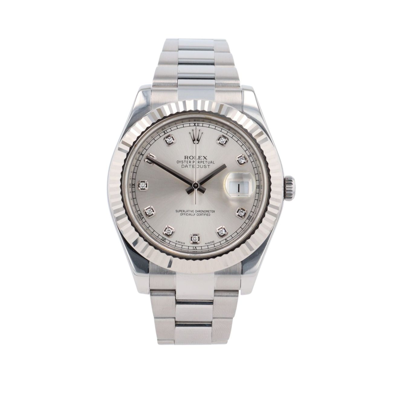 Rolex Datejust Pre Owned Watch Ref 116334