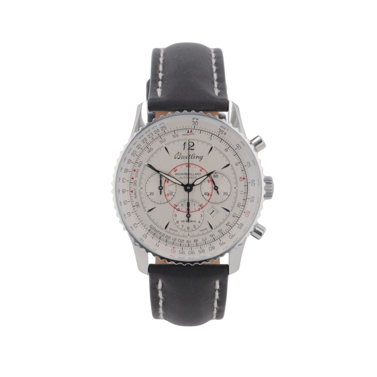 Breitling Montbrillant Pre Owned Watch Ref A41330