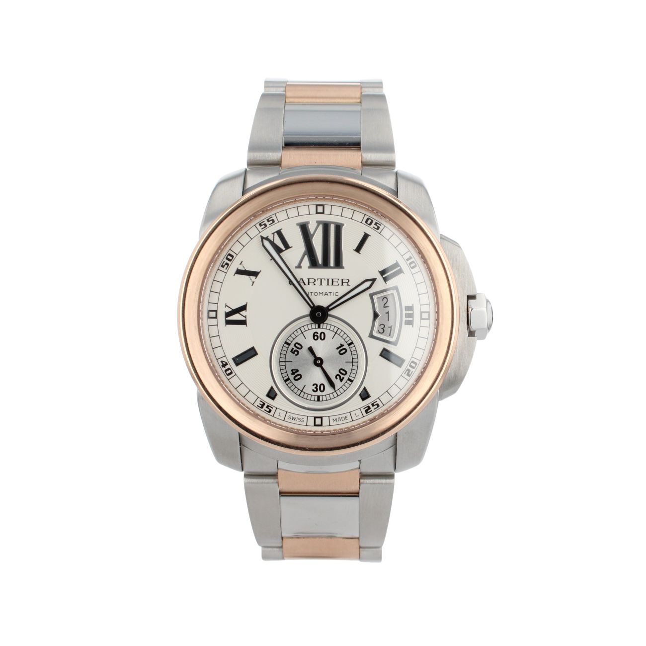 Cartier Calibre De Pre Owned Watch Ref 3389