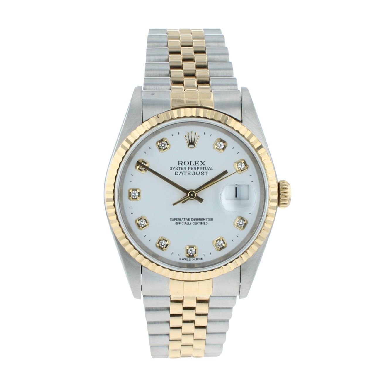 Rolex Datejust Pre Owned Watch Ref 16233