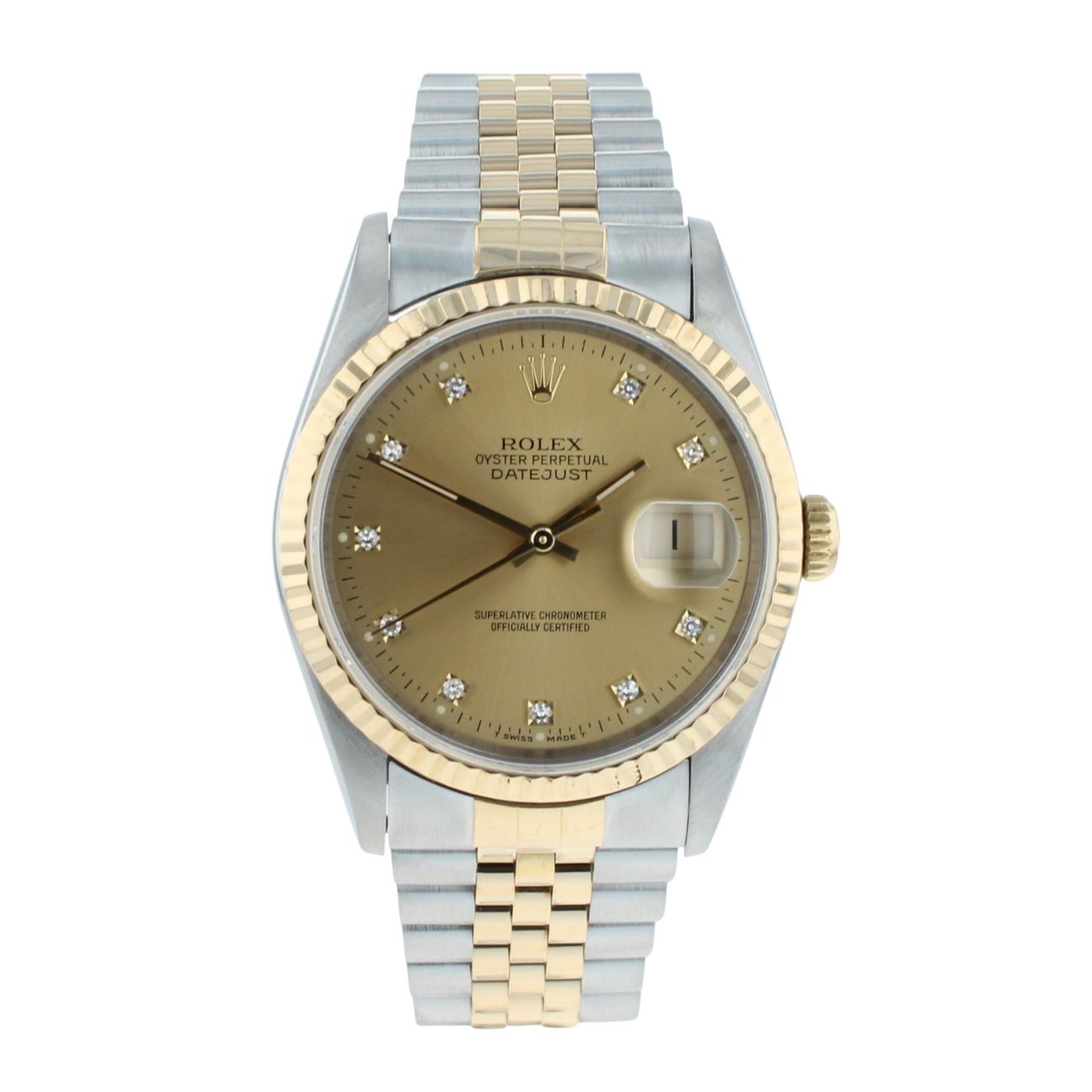 Rolex Datejust Pre Owned Watch Ref 16233