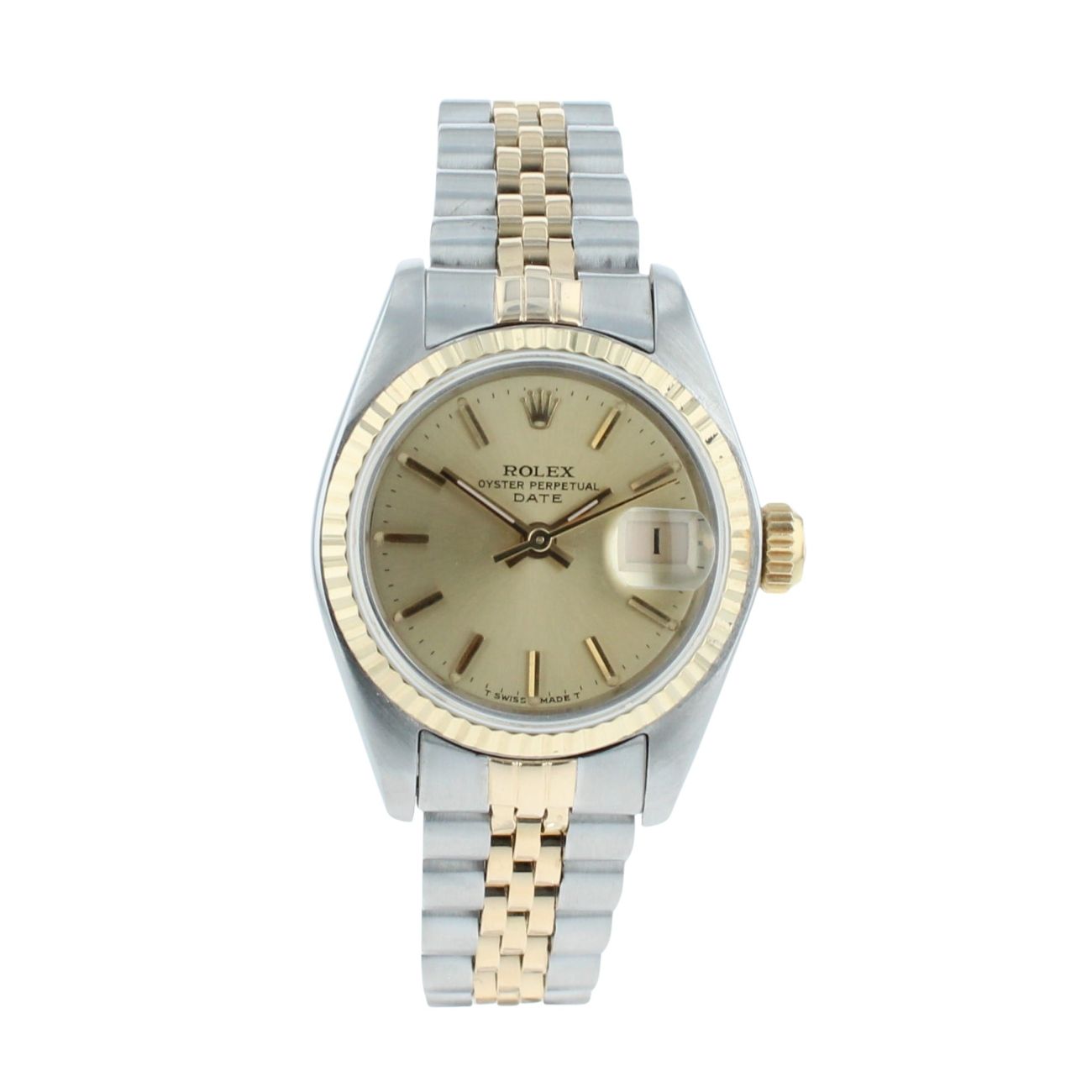 Rolex Custom Datejust Pre Owned Watch Ref 69173