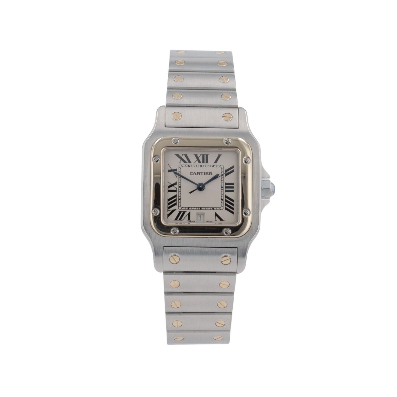 Cartier Santos Pre Owned Watch Ref 1566