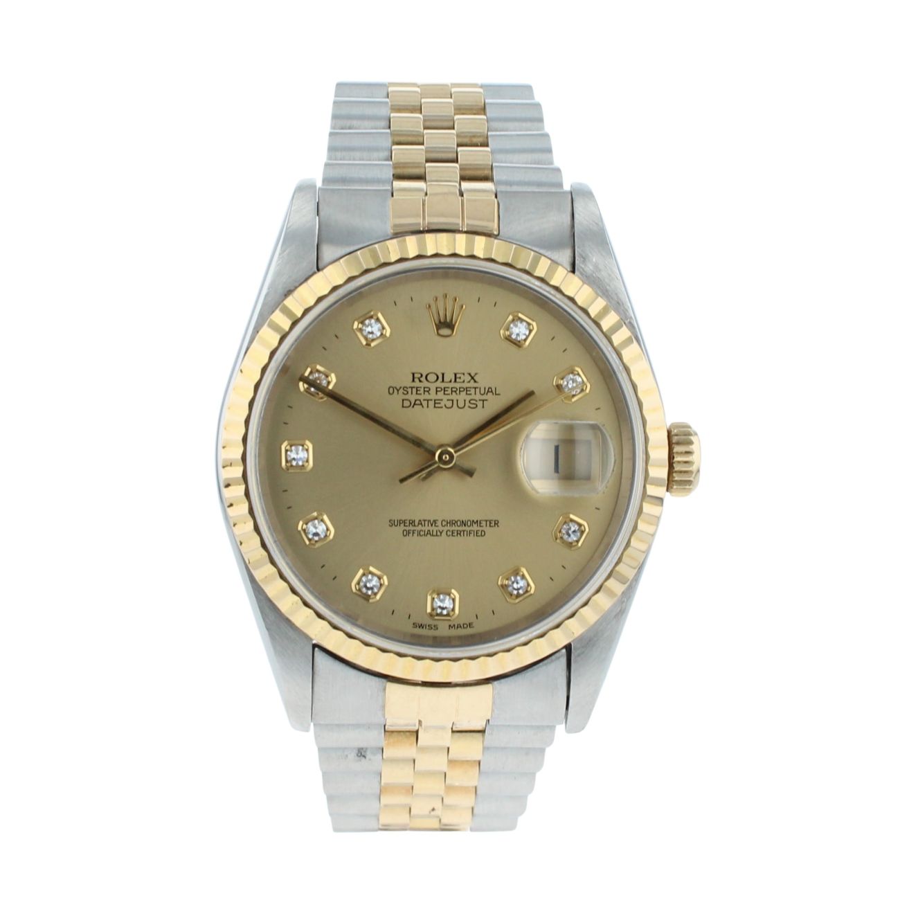 Rolex Datejust Pre Owned Watch Ref 16233