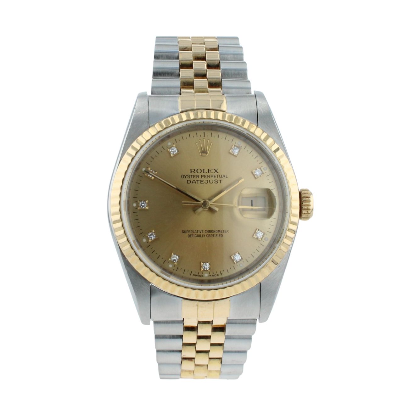 Rolex Datejust Pre Owned Watch Ref 16233