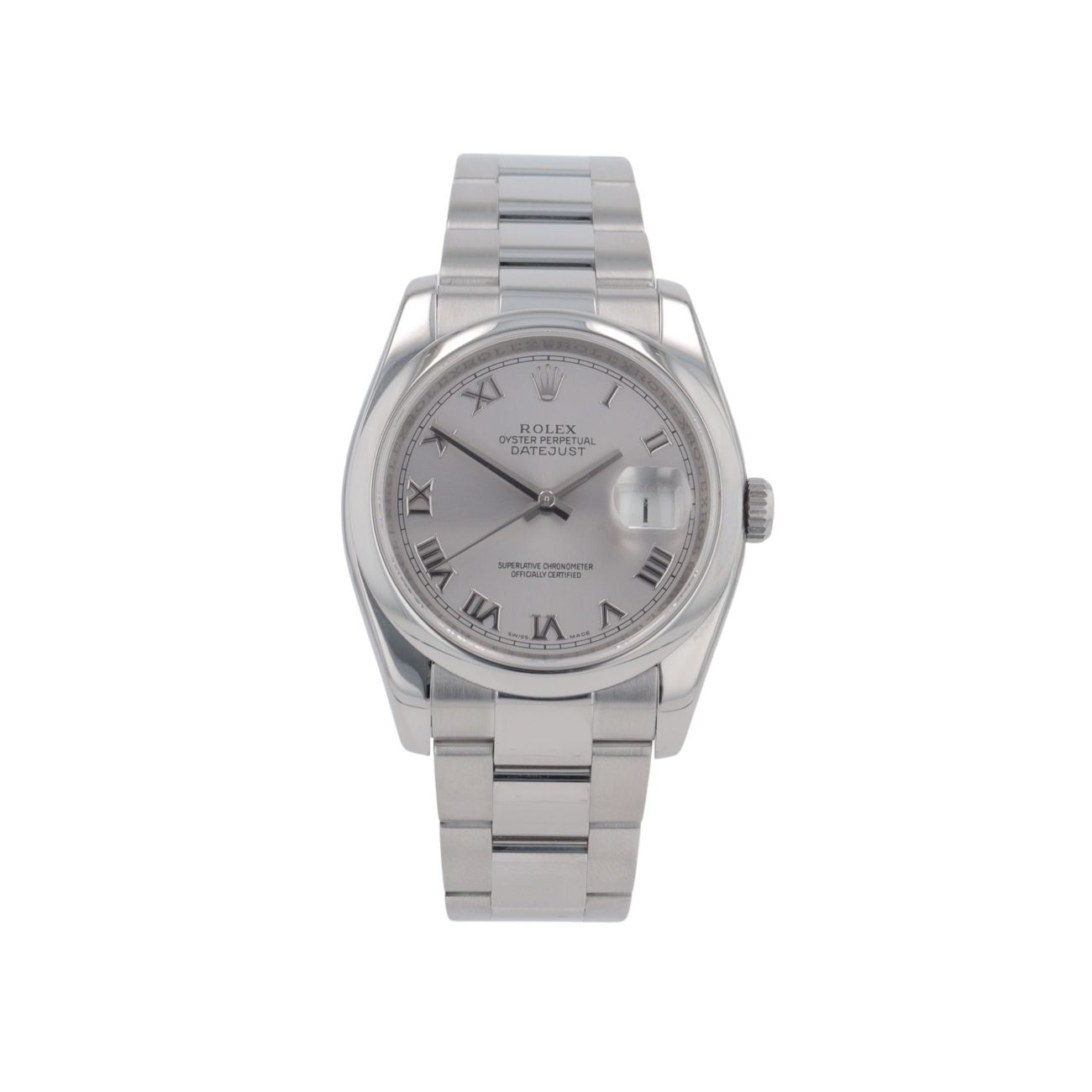 Rolex Datejust Pre Owned Watch Ref 116200