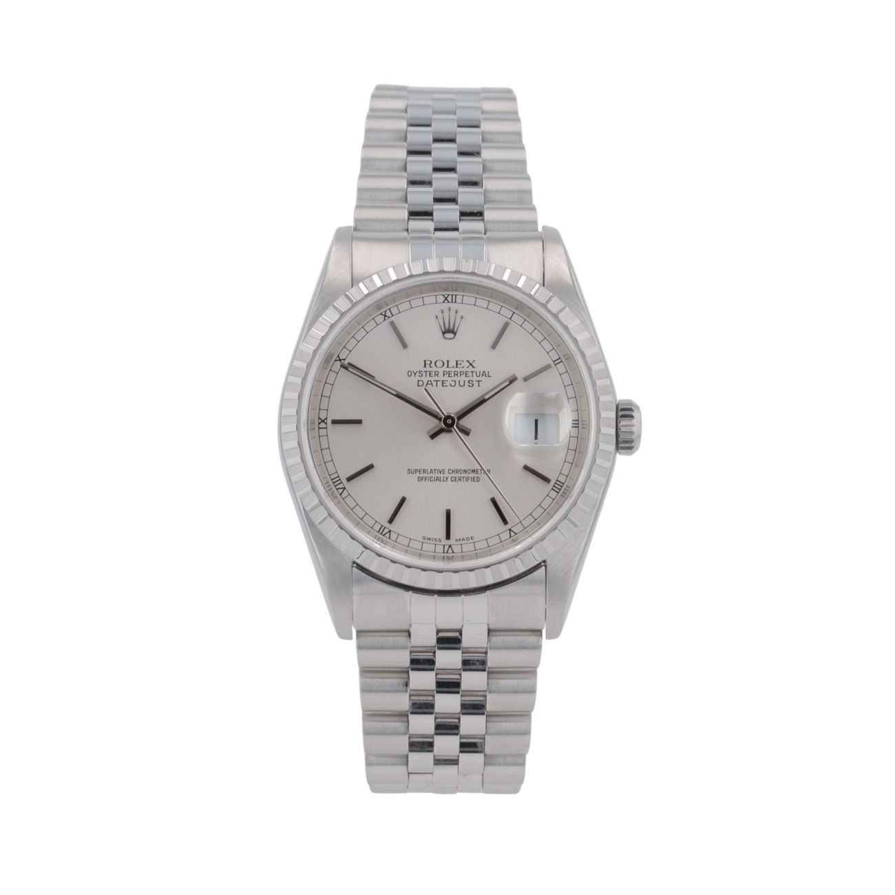 Rolex Datejust Pre Owned Watch Ref 16220