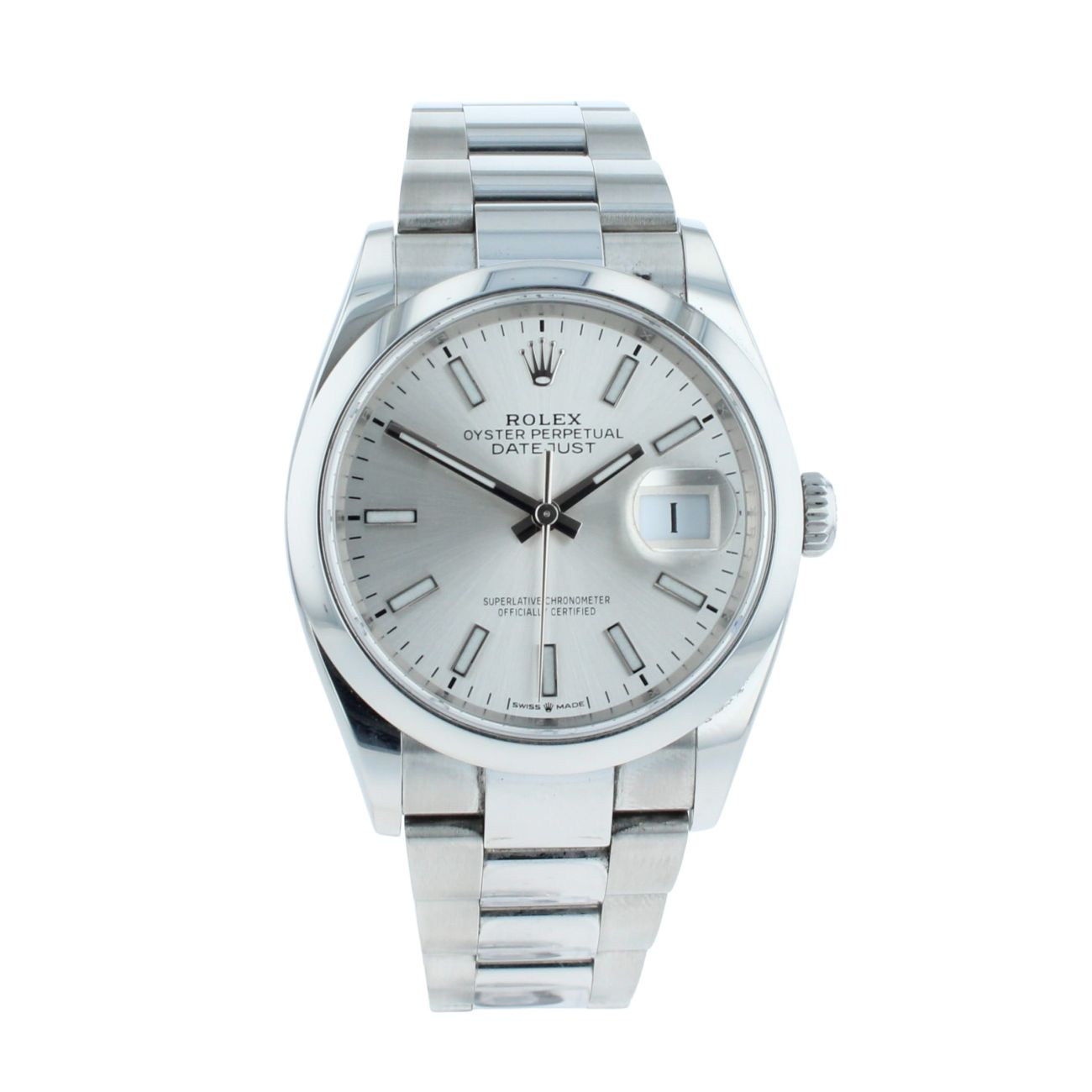 Rolex Datejust Pre Owned Watch Ref 126200