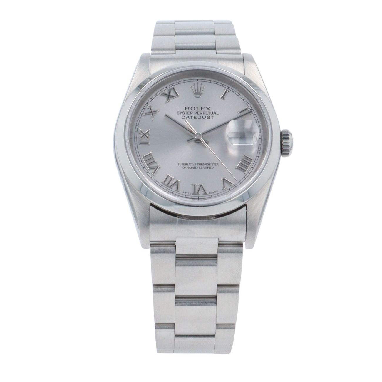 Rolex Datejust Pre Owned Watch Ref 16200