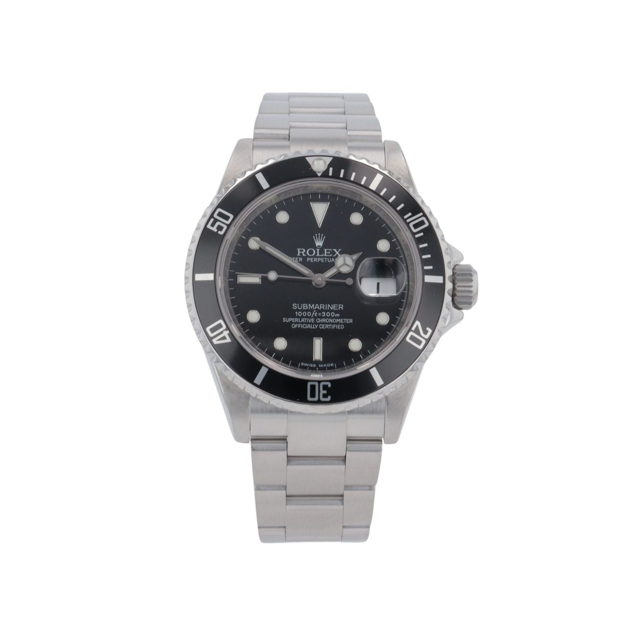 Rolex Submariner Pre Owned Watch Ref 16610