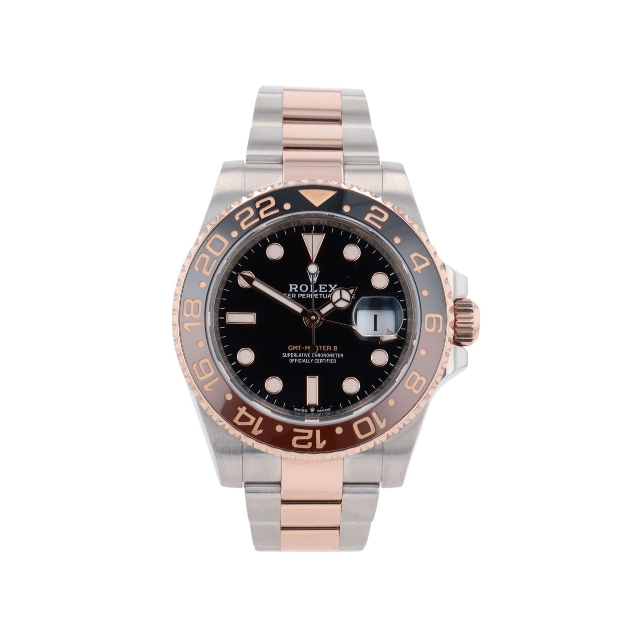 Rolex GMT Master II Root Beer Pre Owned Watch Ref 126711 CHNR