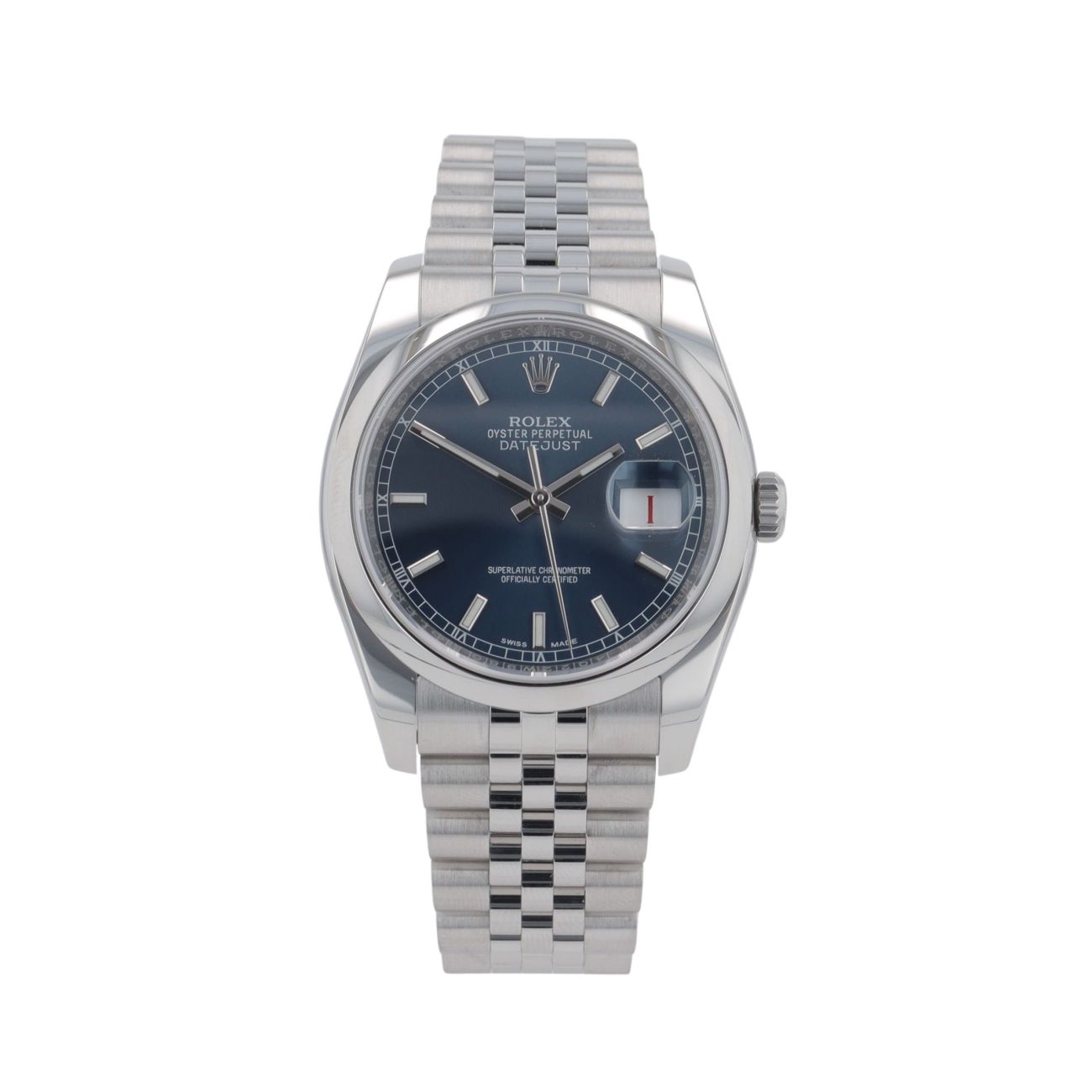 Rolex Datejust Pre Owned Watch Ref 116200