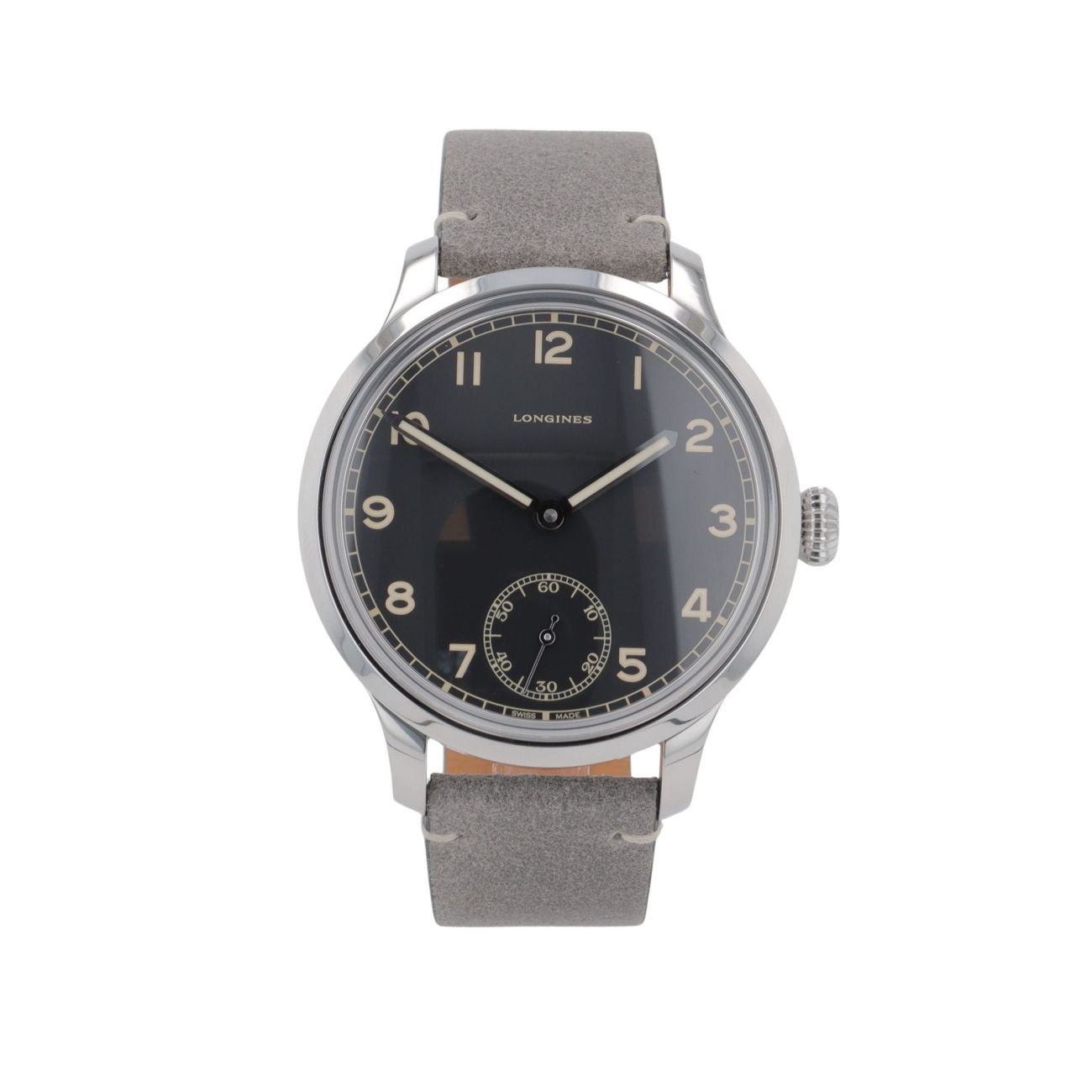 Longines Heritage Military Pre Owned Watch Ref L2.826.4