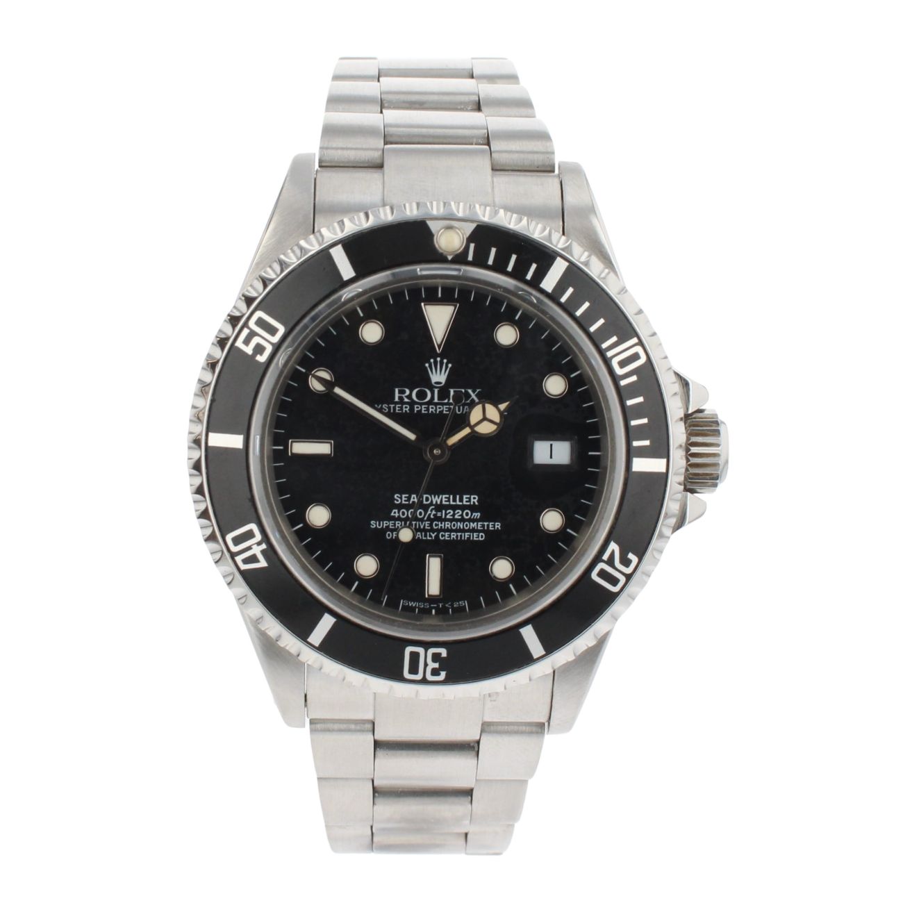 Rolex Sea Dweller Pre Owned Watch Ref 16660