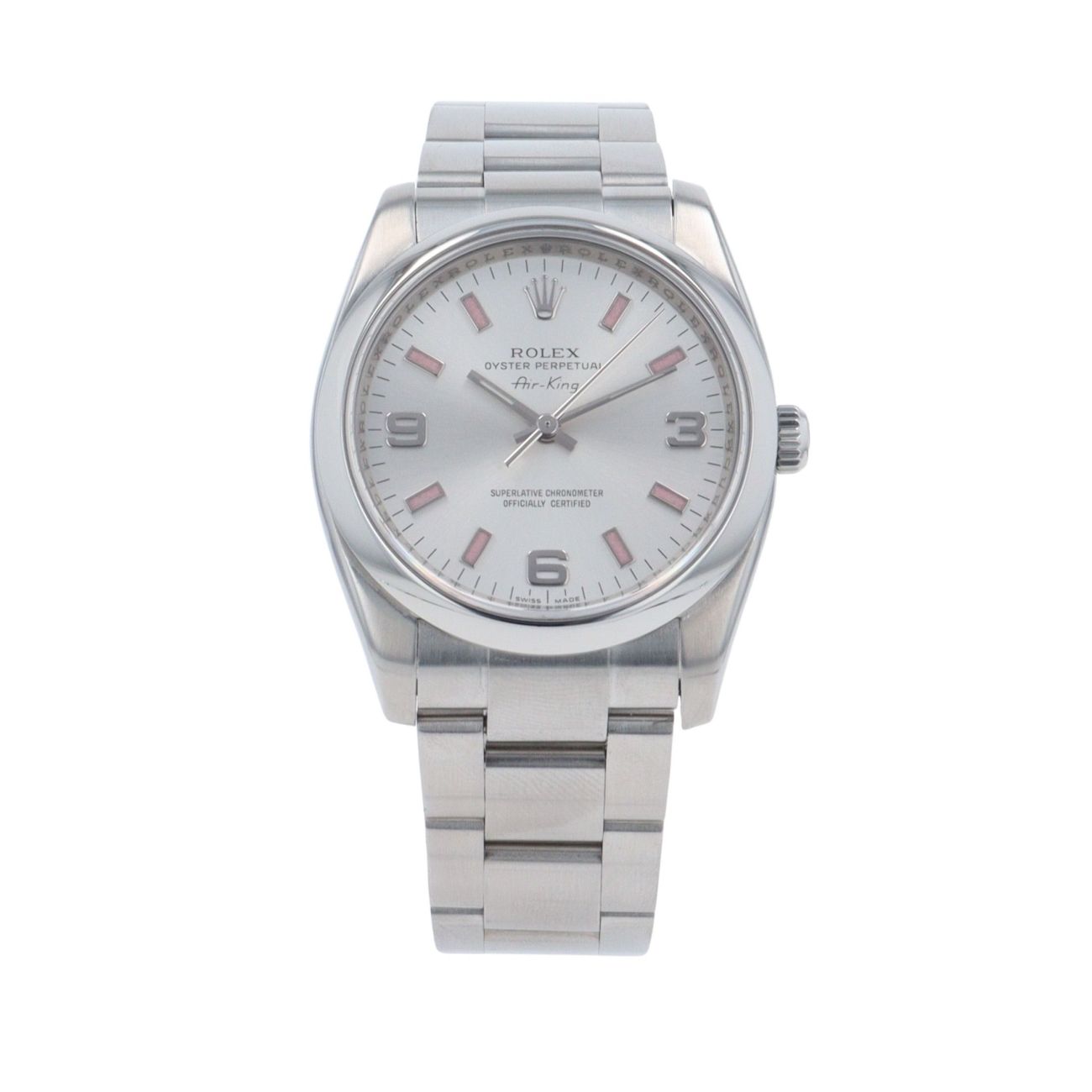Rolex Air-King Pre Owned Watch Ref 114200