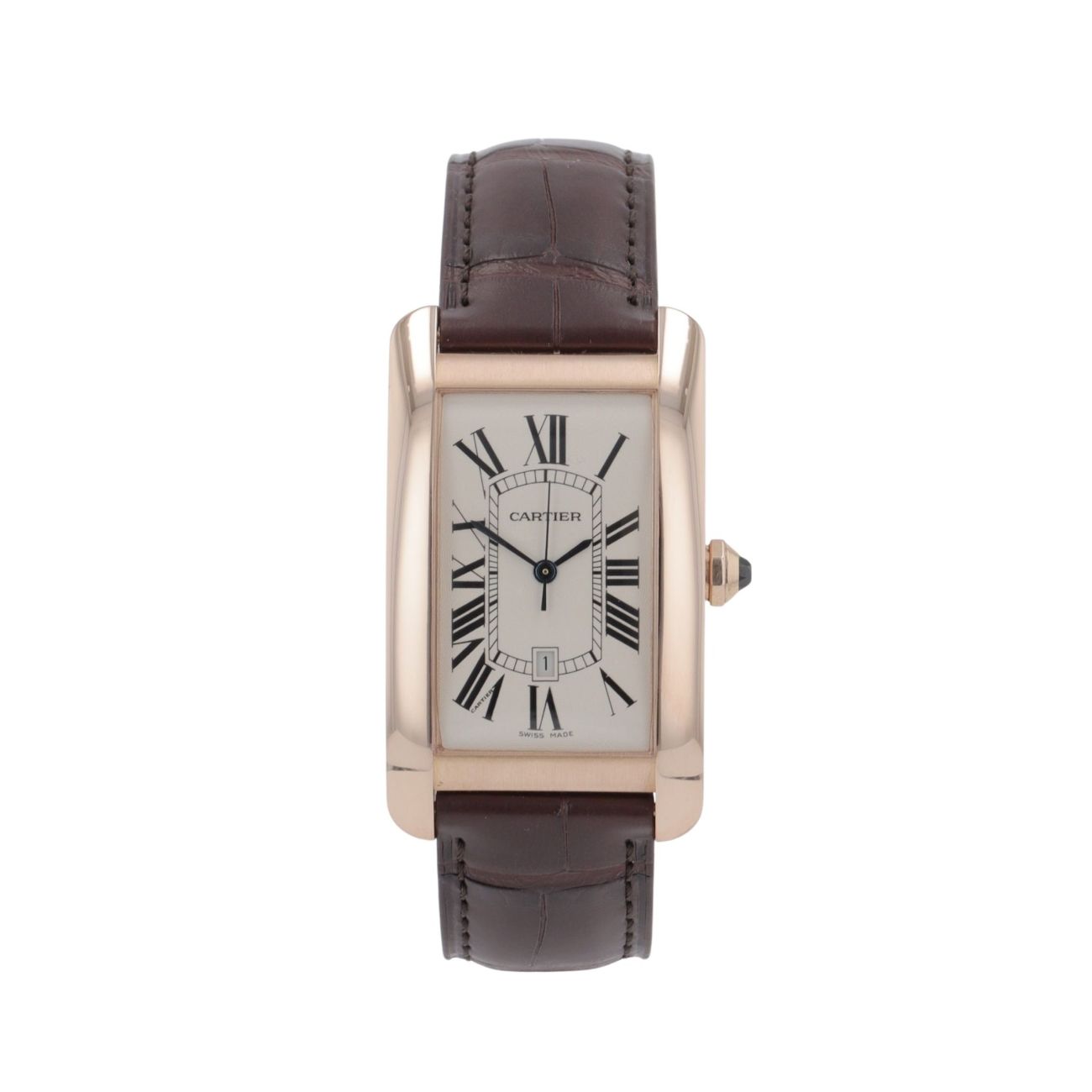 Cartier Tank Americane Pre Owned Watch Ref 2505