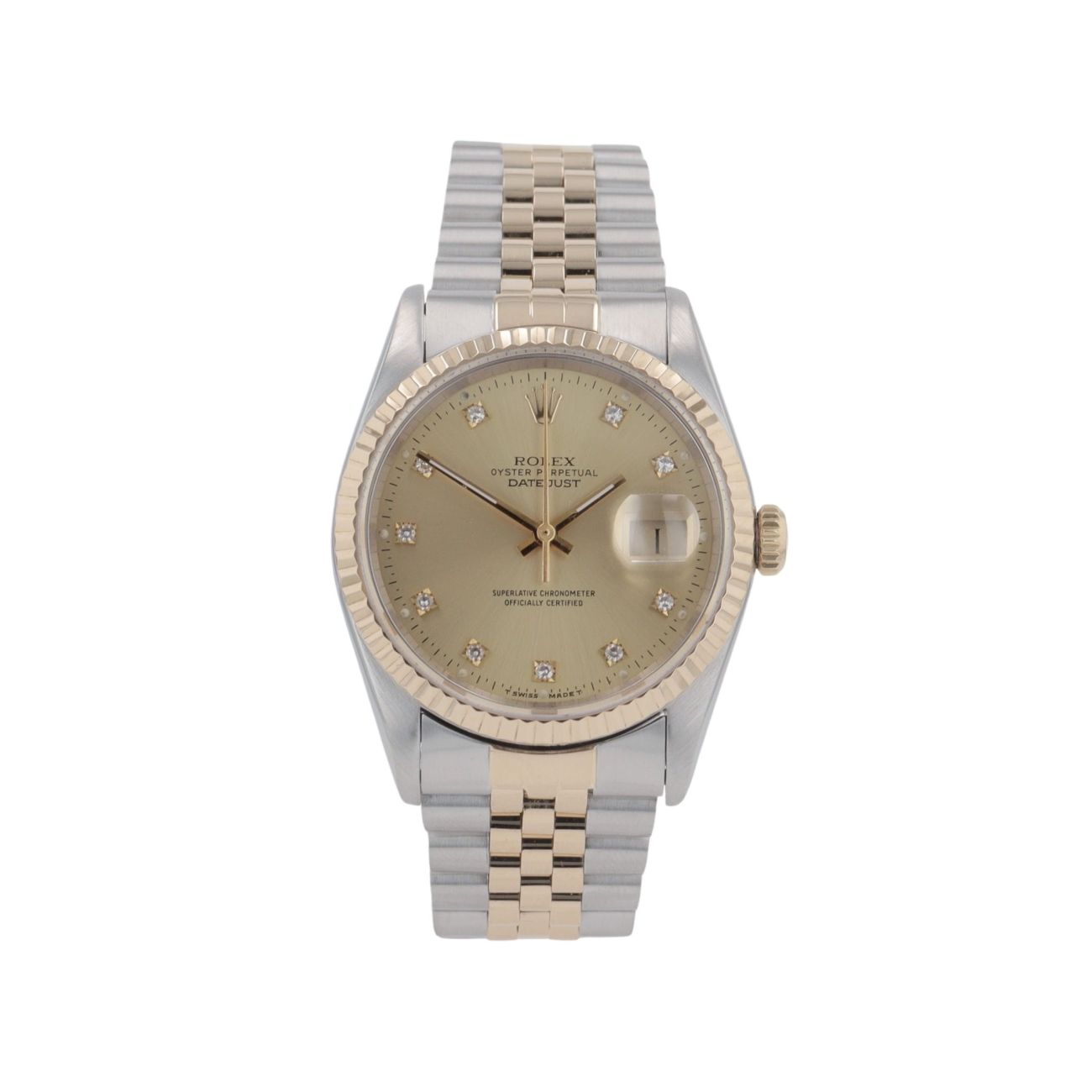 Rolex Datejust Pre Owned Watch Ref 16233