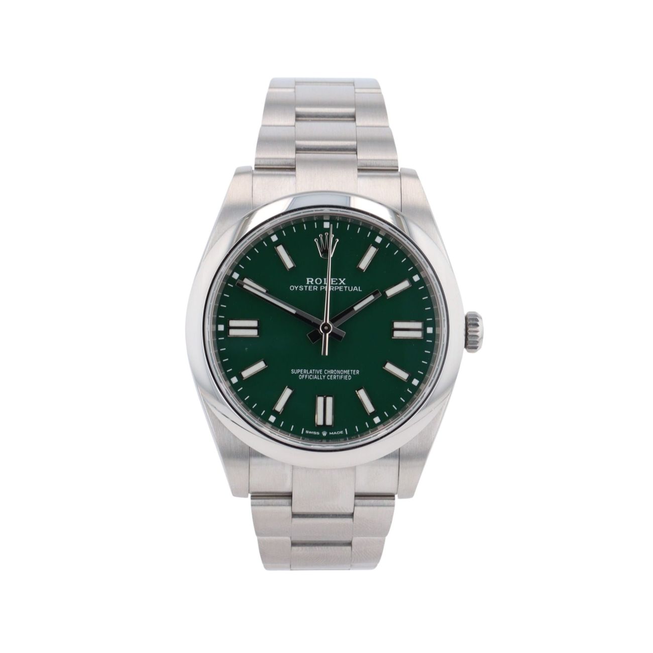 Rolex Oyster Perpetual Pre Owned Watch Ref 124300