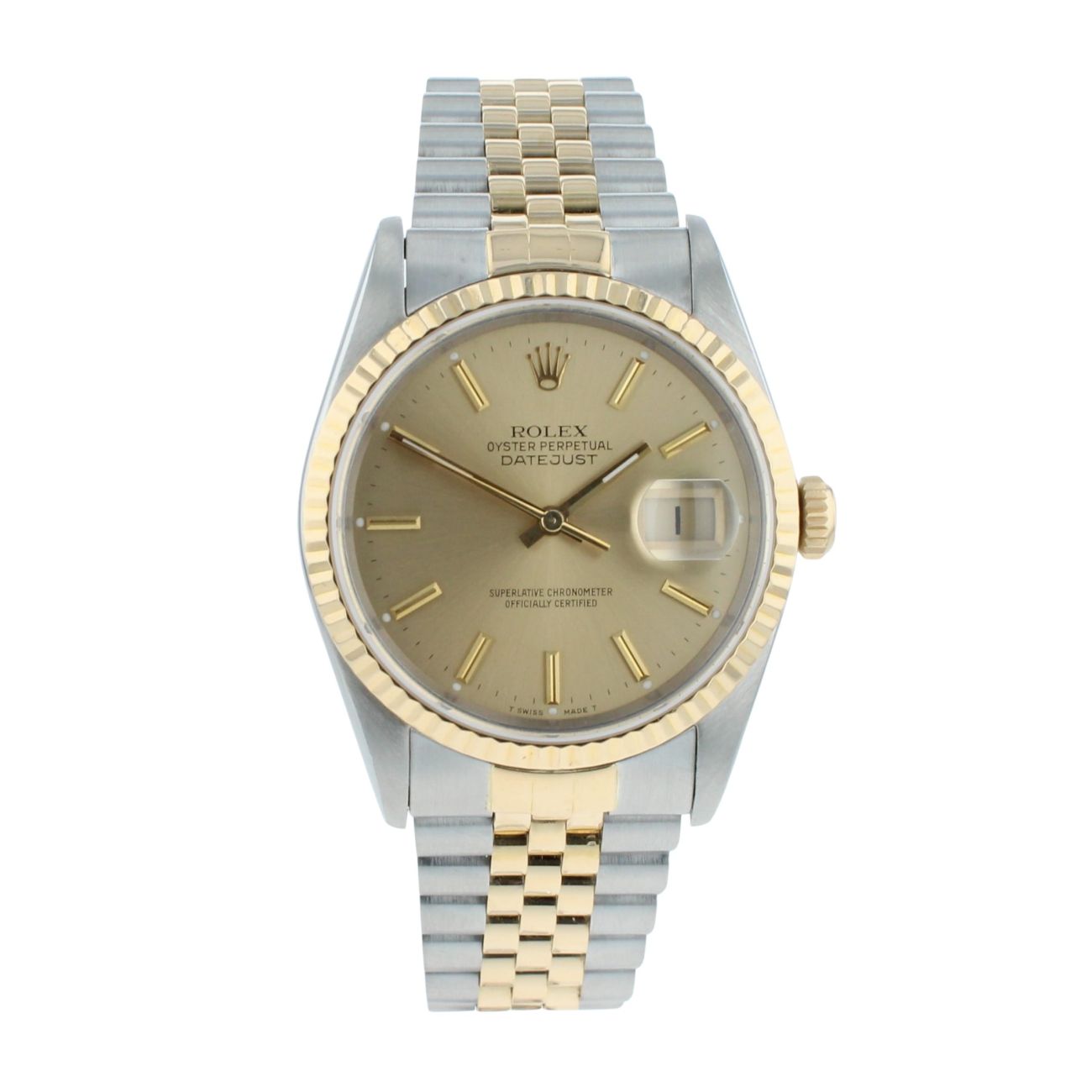 Rolex Datejust Pre Owned Watch Ref 16233