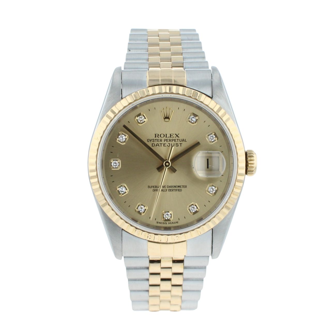 Rolex Datejust Pre Owned Watch Ref 16233