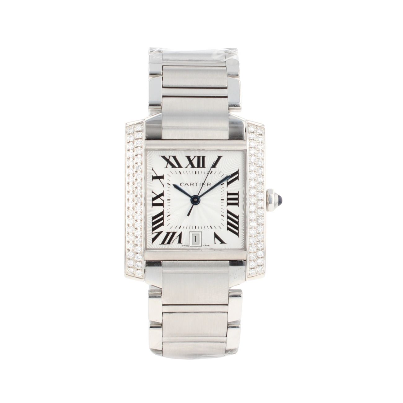 Cartier Custom Tank Pre Owned Watch Ref 2302