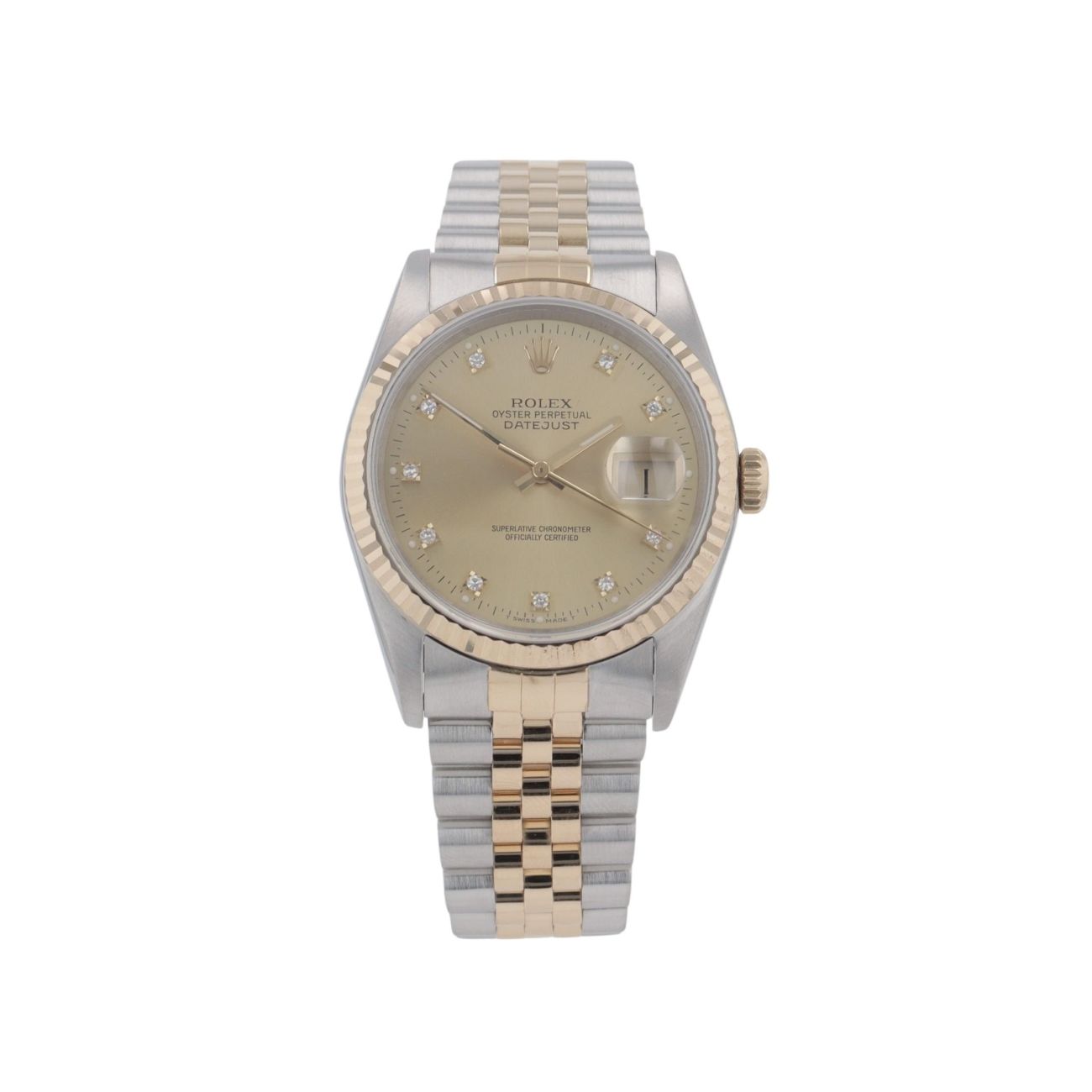 Rolex Datejust Pre Owned Watch Ref 16233