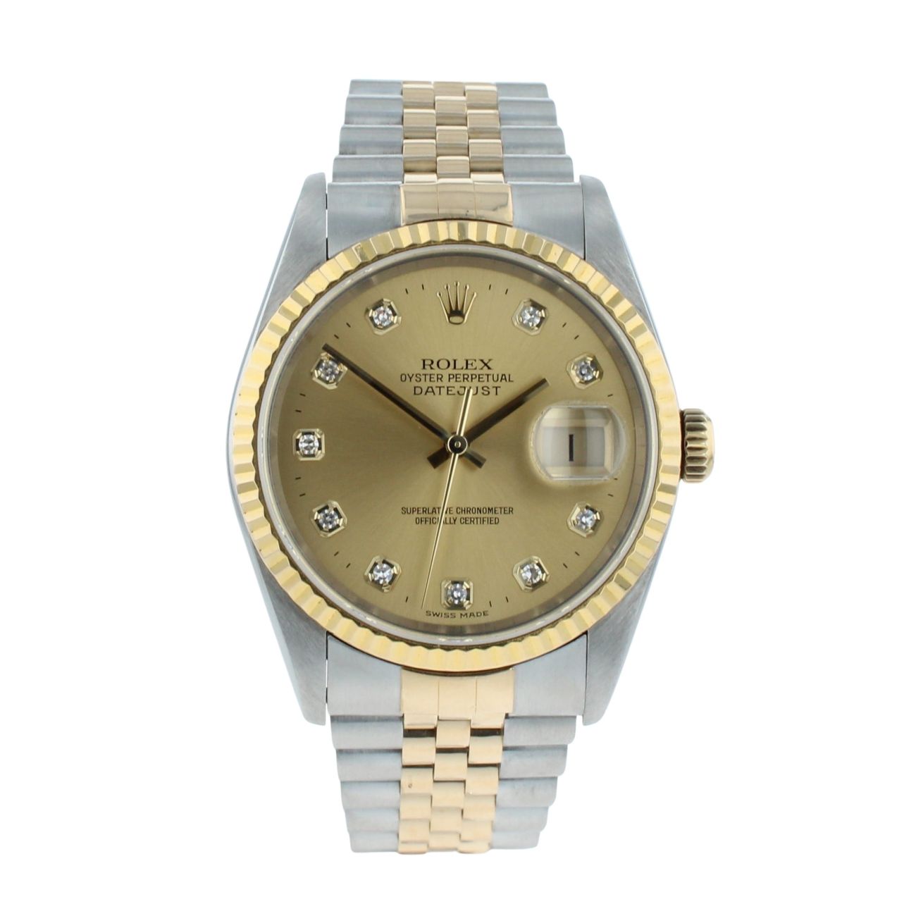 Rolex Datejust Pre Owned Watch Ref 16233