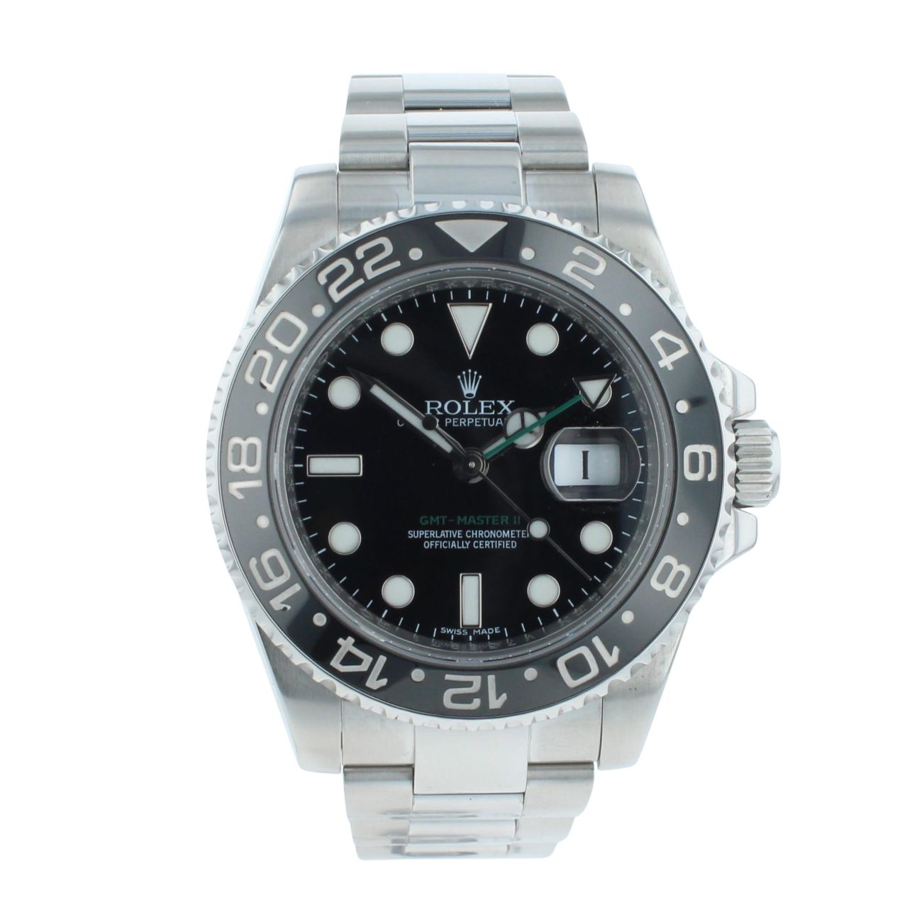 Rolex GMT Master II Pre Owned Watch Ref 116710LN
